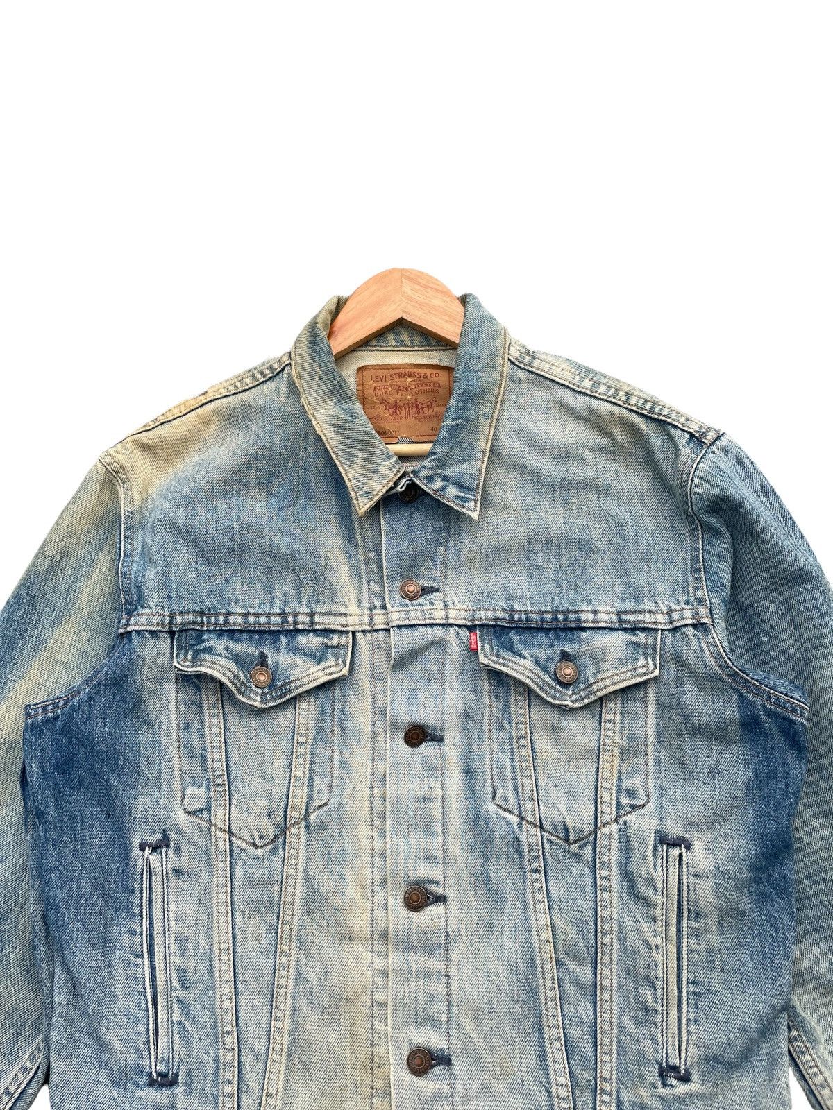 Levi's Vintage 1993 Levis 70506 Denim Jacket Size US L / EU 52-54 / 3 - 5 Thumbnail