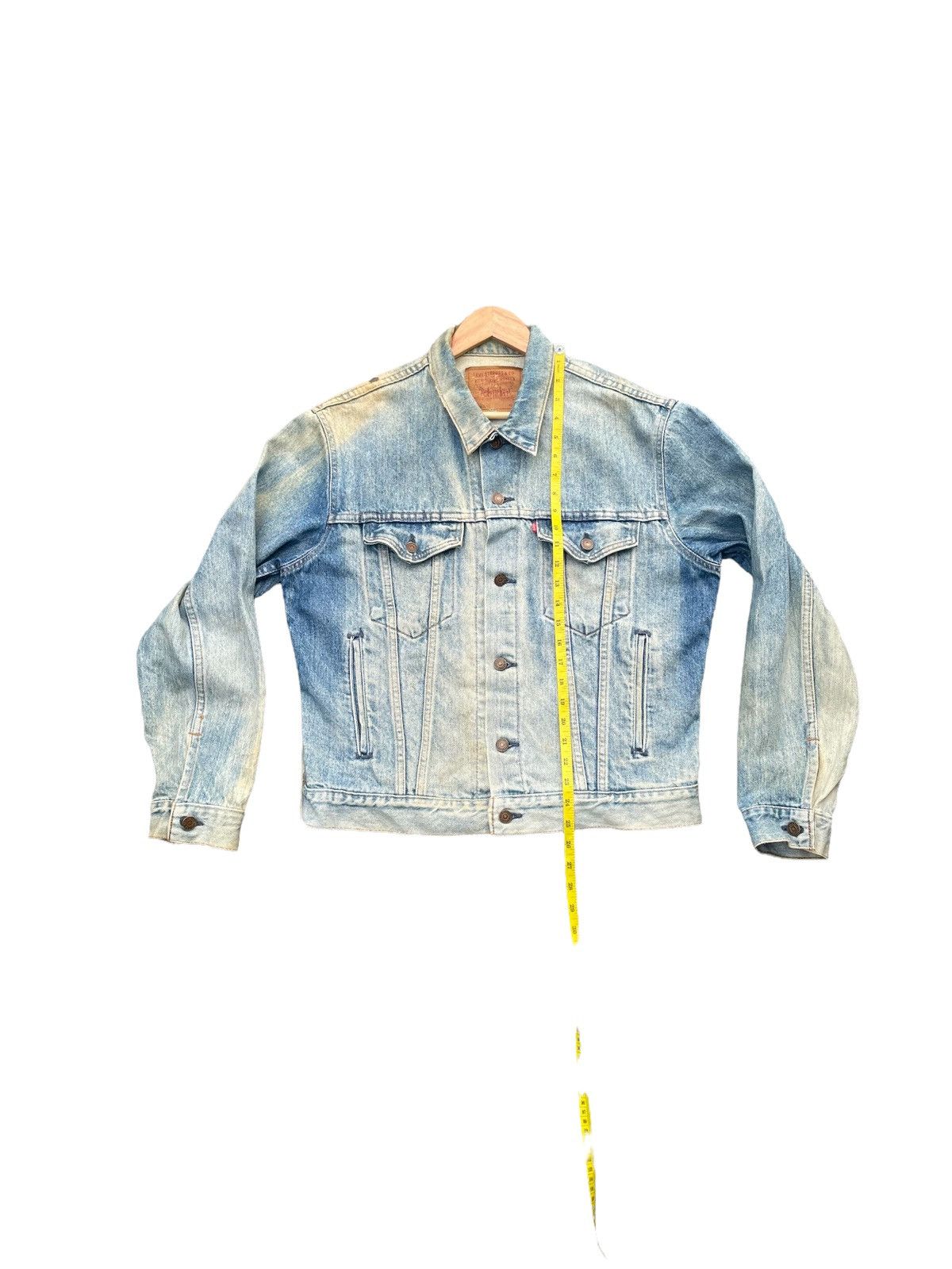 Levi's Vintage 1993 Levis 70506 Denim Jacket Size US L / EU 52-54 / 3 - 3 Thumbnail
