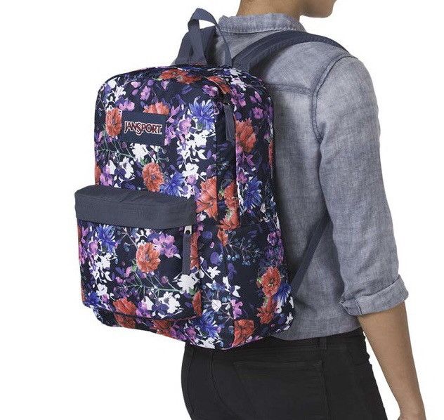 JANSPORT Superbreak Floral Backpack