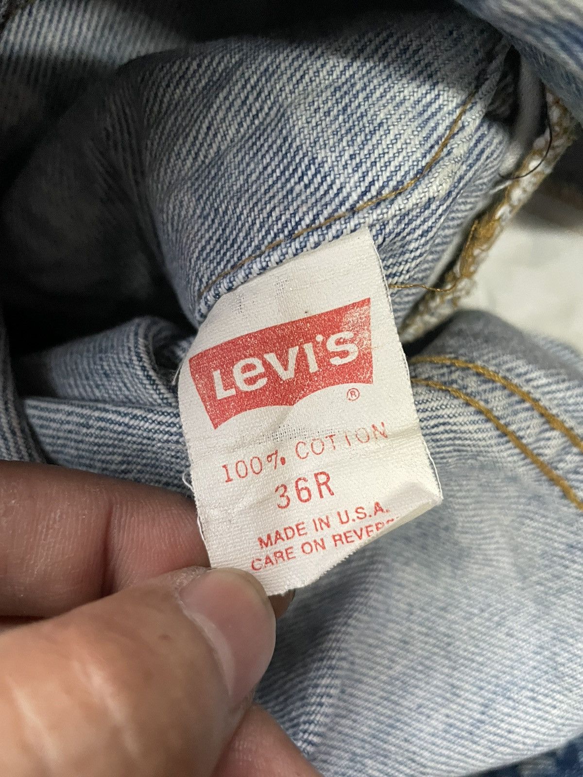 Levi's × Vintage Levis 70506 Vintage 1997 Denim Jacket Size US S / EU 44-46 / 1 - 14 Thumbnail