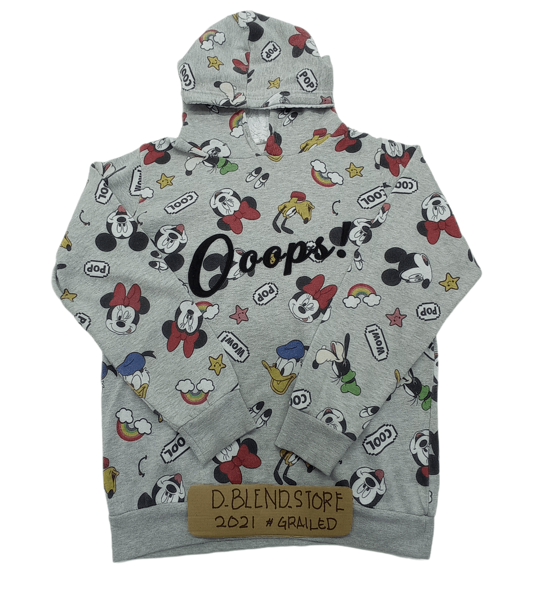 Disney × Mickey Mouse Mickey Mouse Full print Hoodie Sweatshirts Size US M / EU 48-50 / 2 - 3 Thumbnail