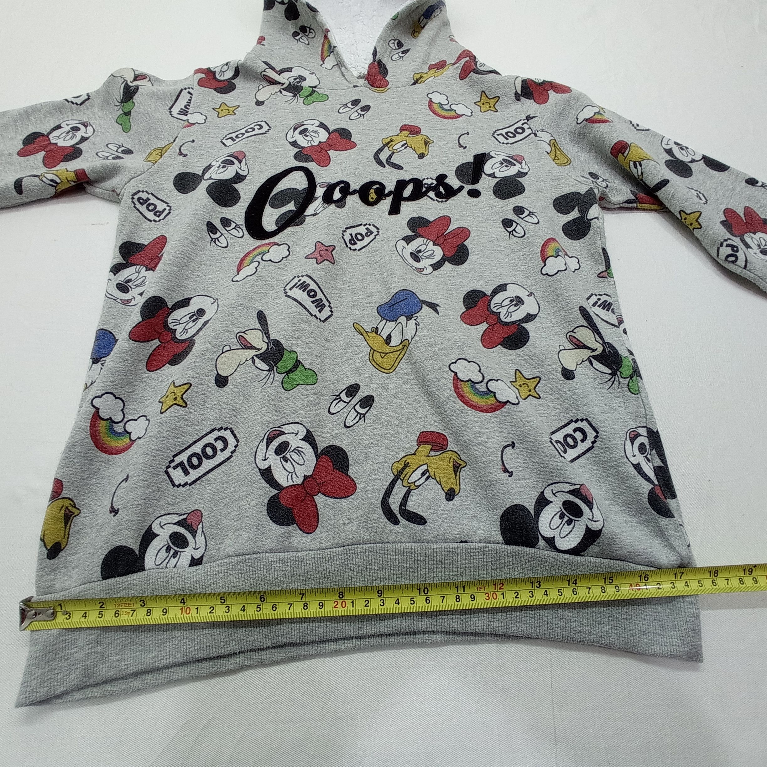 Disney × Mickey Mouse Mickey Mouse Full print Hoodie Sweatshirts Size US M / EU 48-50 / 2 - 9 Thumbnail