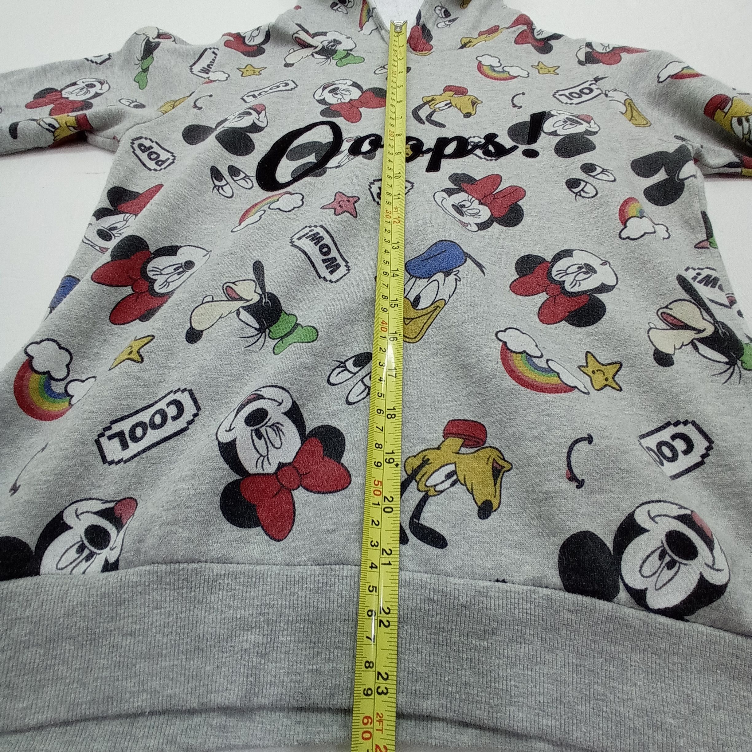 Disney × Mickey Mouse Mickey Mouse Full print Hoodie Sweatshirts Size US M / EU 48-50 / 2 - 10 Thumbnail