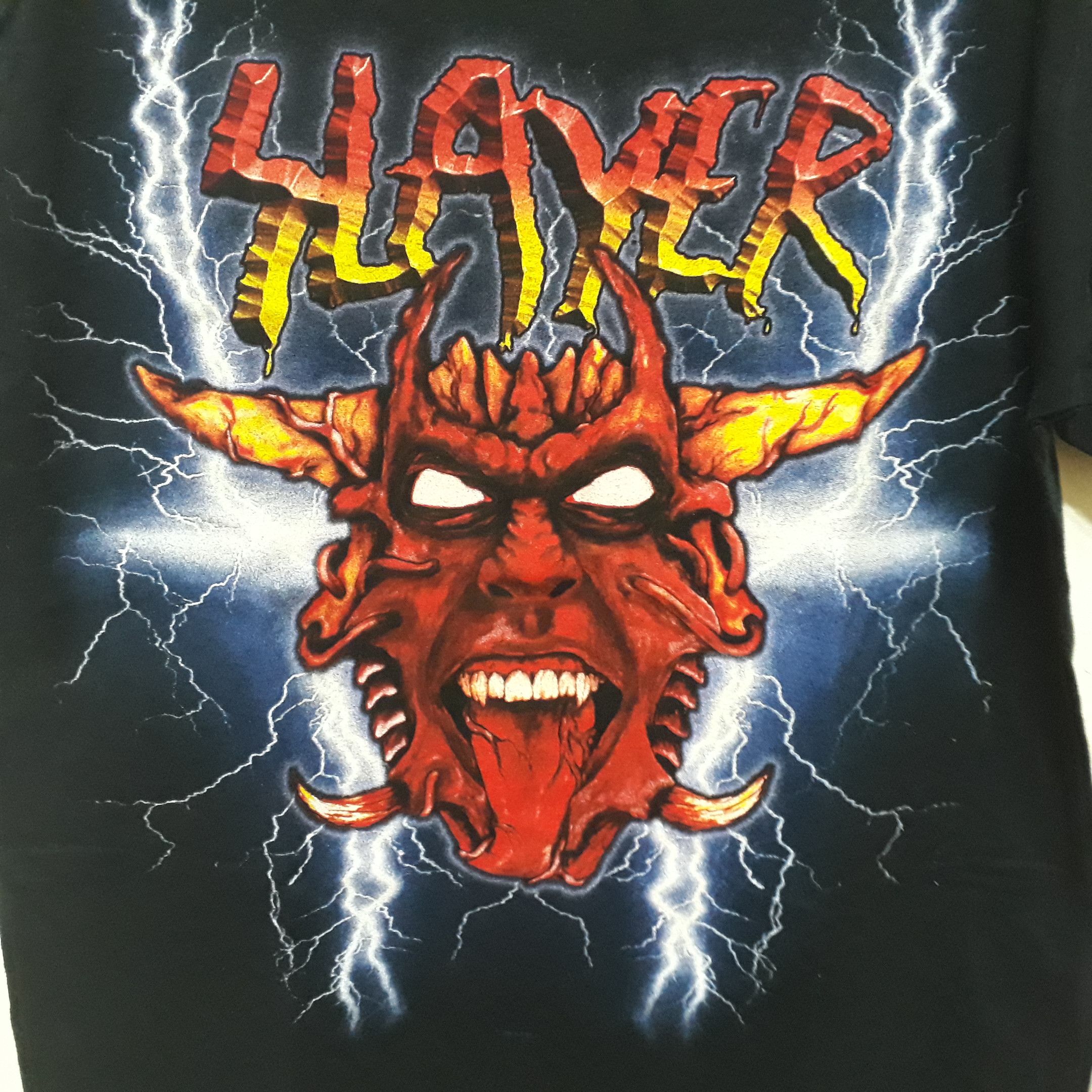 Band Tees Vintage 90's Slayer Shirt Size US L / EU 52-54 / 3 - 2 Thumbnail