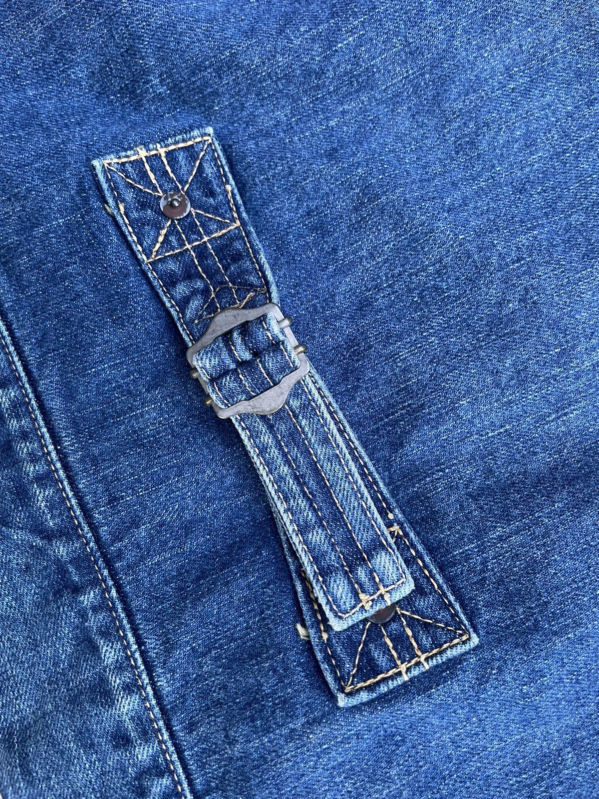Japanese Brand Modern Amusement Selvedge Type 1 Denim Jacket Size US L / EU 52-54 / 3 - 10 Thumbnail