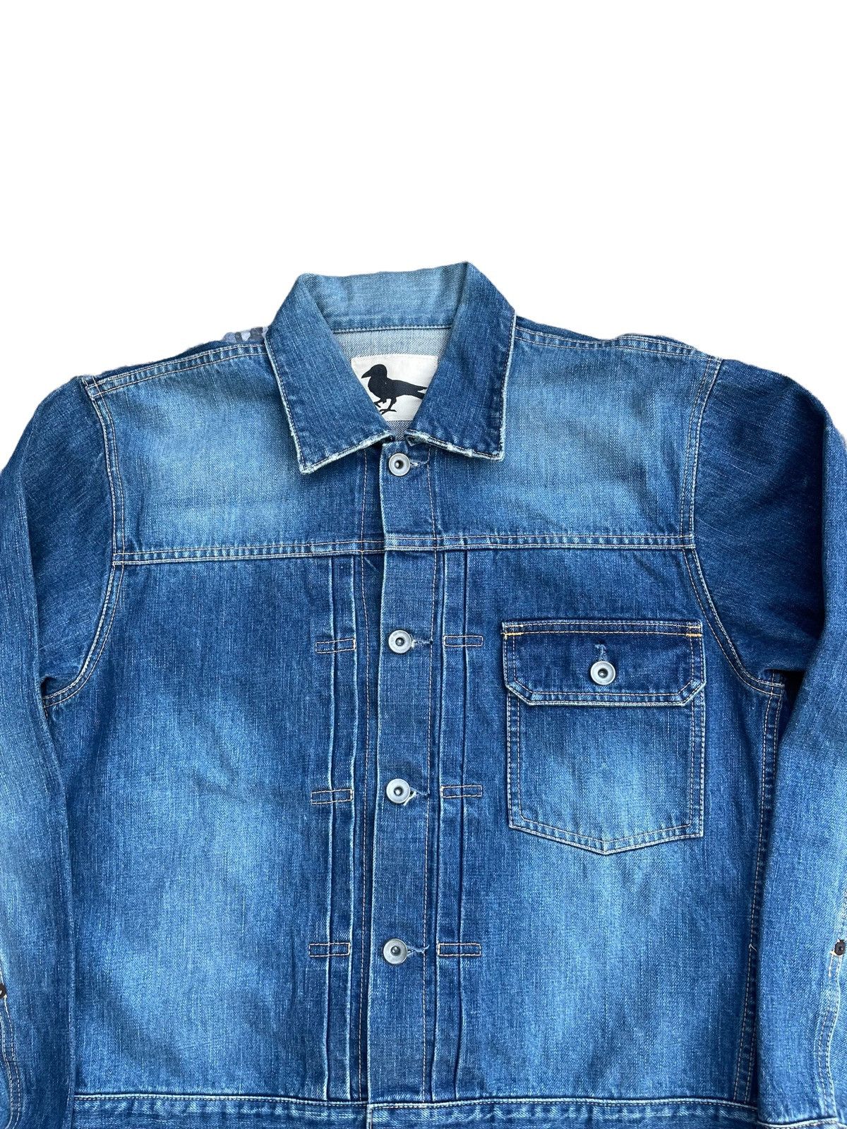 Japanese Brand Modern Amusement Selvedge Type 1 Denim Jacket Size US L / EU 52-54 / 3 - 5 Thumbnail