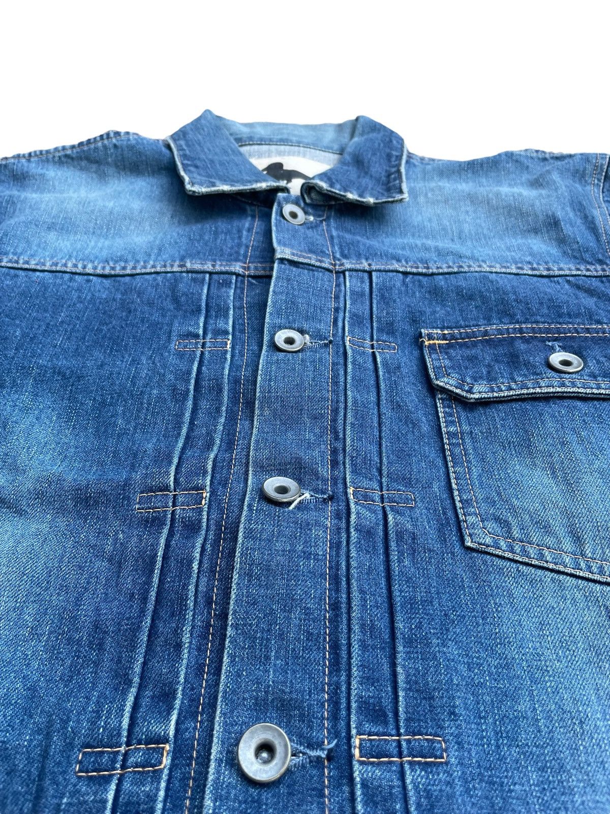 Japanese Brand Modern Amusement Selvedge Type 1 Denim Jacket Size US L / EU 52-54 / 3 - 6 Thumbnail