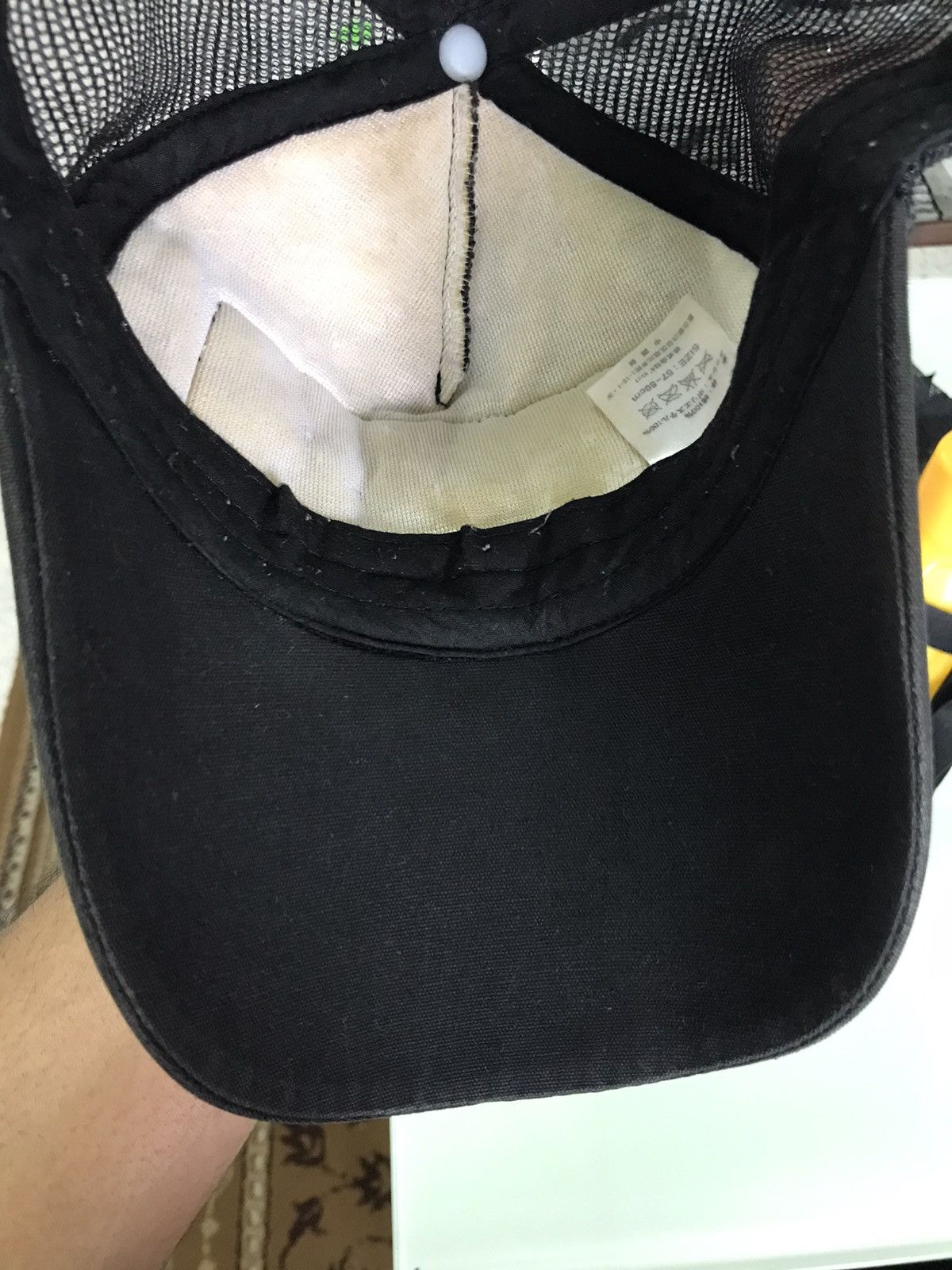 Alpha Industries Alpha Industries Distressed Trucker Hats Like Chrome Hearts Size ONE SIZE - 11 Thumbnail