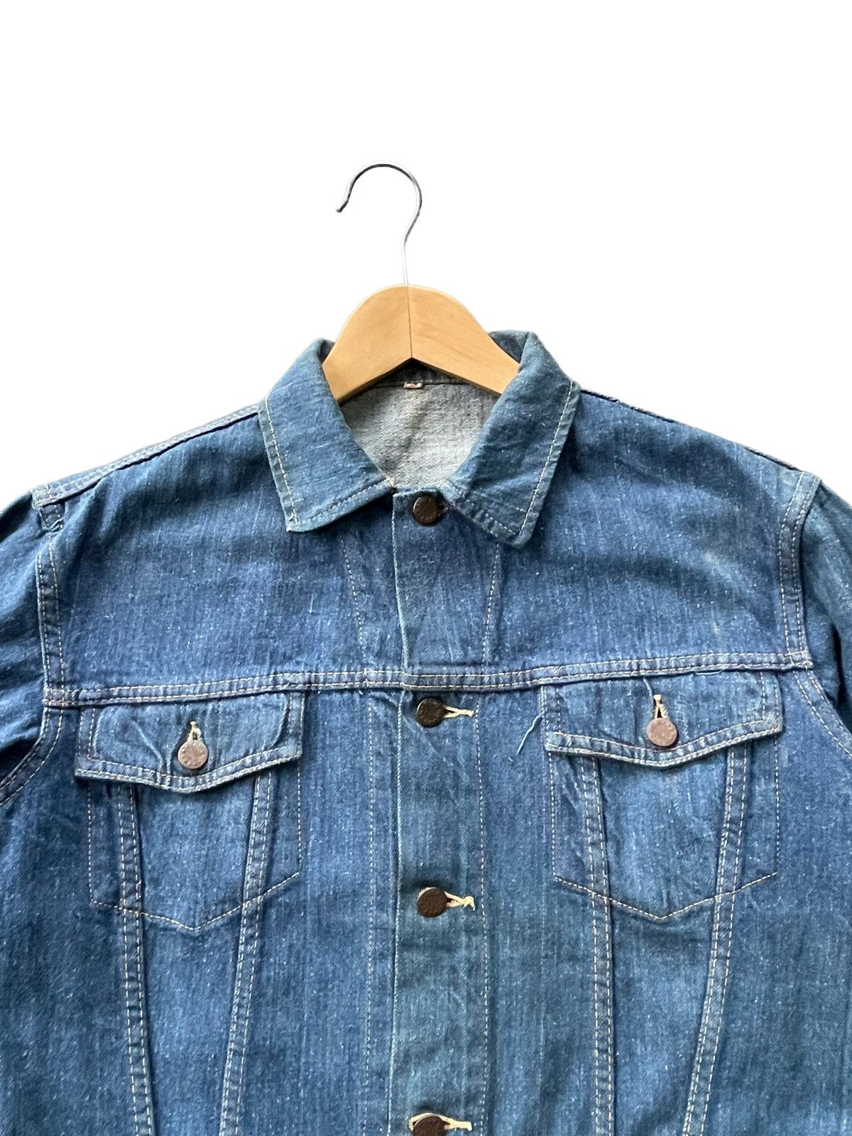Japanese Brand Vintage Tower Selvedge Denim Jacket Size US M / EU 48-50 / 2 - 3 Thumbnail