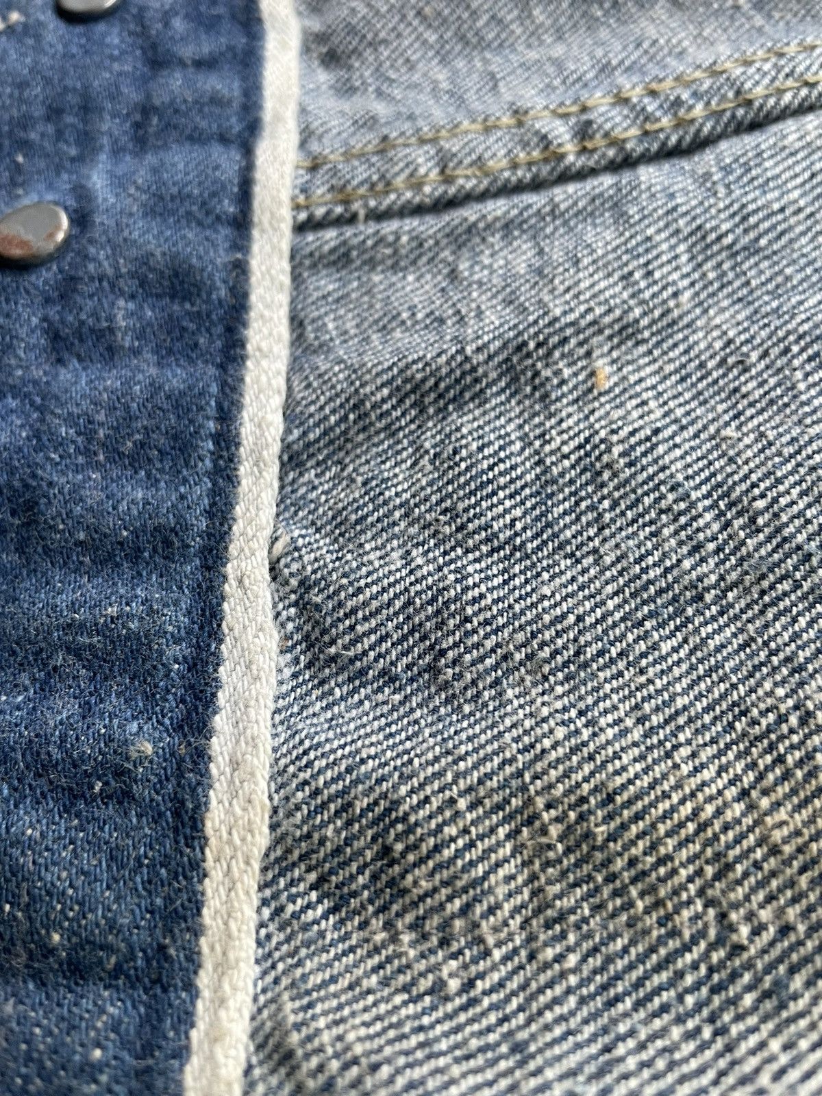 Japanese Brand Vintage Tower Selvedge Denim Jacket Size US M / EU 48-50 / 2 - 8 Thumbnail
