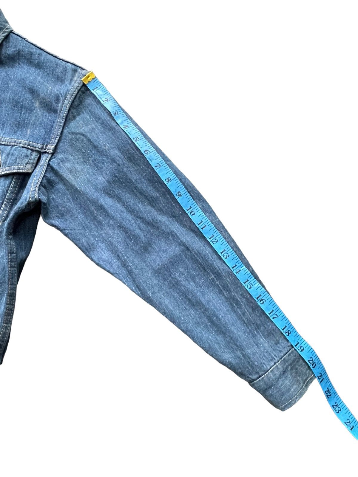 Japanese Brand Vintage Tower Selvedge Denim Jacket Size US M / EU 48-50 / 2 - 16 Thumbnail