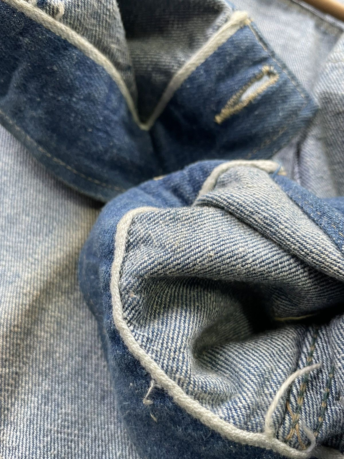 Japanese Brand Vintage Tower Selvedge Denim Jacket Size US M / EU 48-50 / 2 - 9 Thumbnail