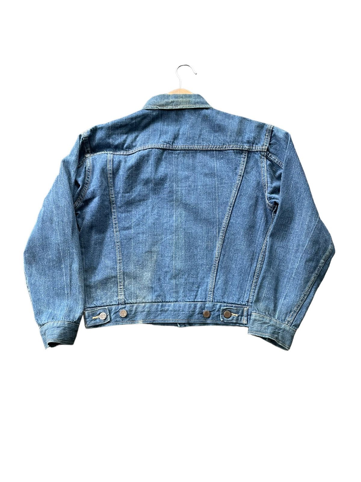 Japanese Brand Vintage Tower Selvedge Denim Jacket Size US M / EU 48-50 / 2 - 6 Thumbnail