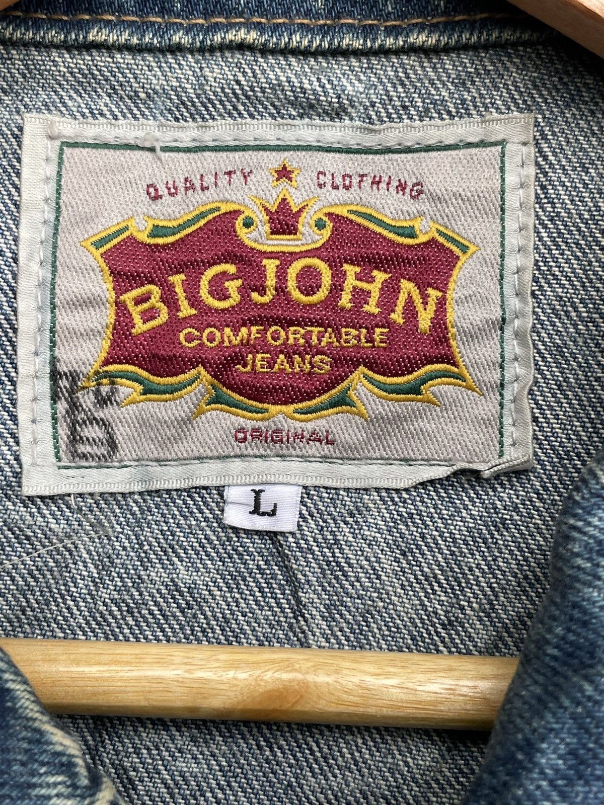 Big John × Vintage Vintage & Rare Big John Acid Wash Jacket Size US L / EU 52-54 / 3 - 14 Thumbnail
