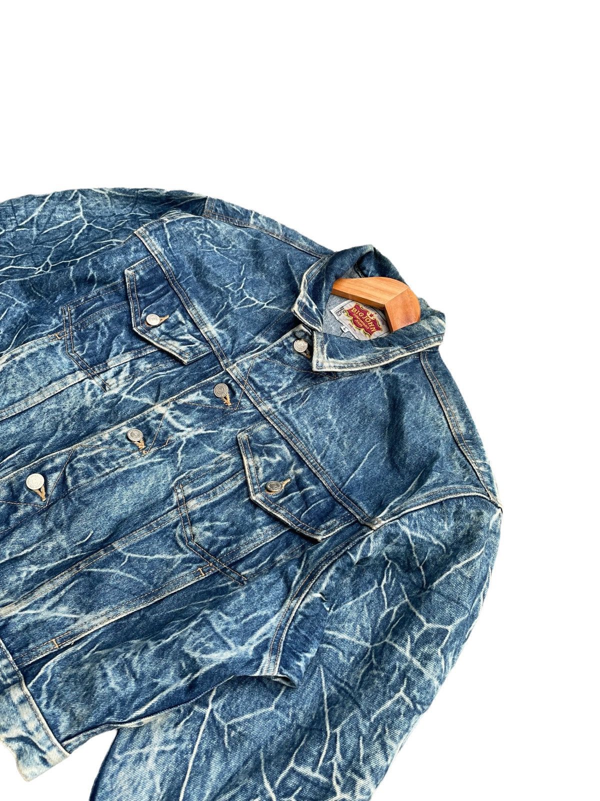 Big John × Vintage Vintage & Rare Big John Acid Wash Jacket Size US L / EU 52-54 / 3 - 4 Thumbnail
