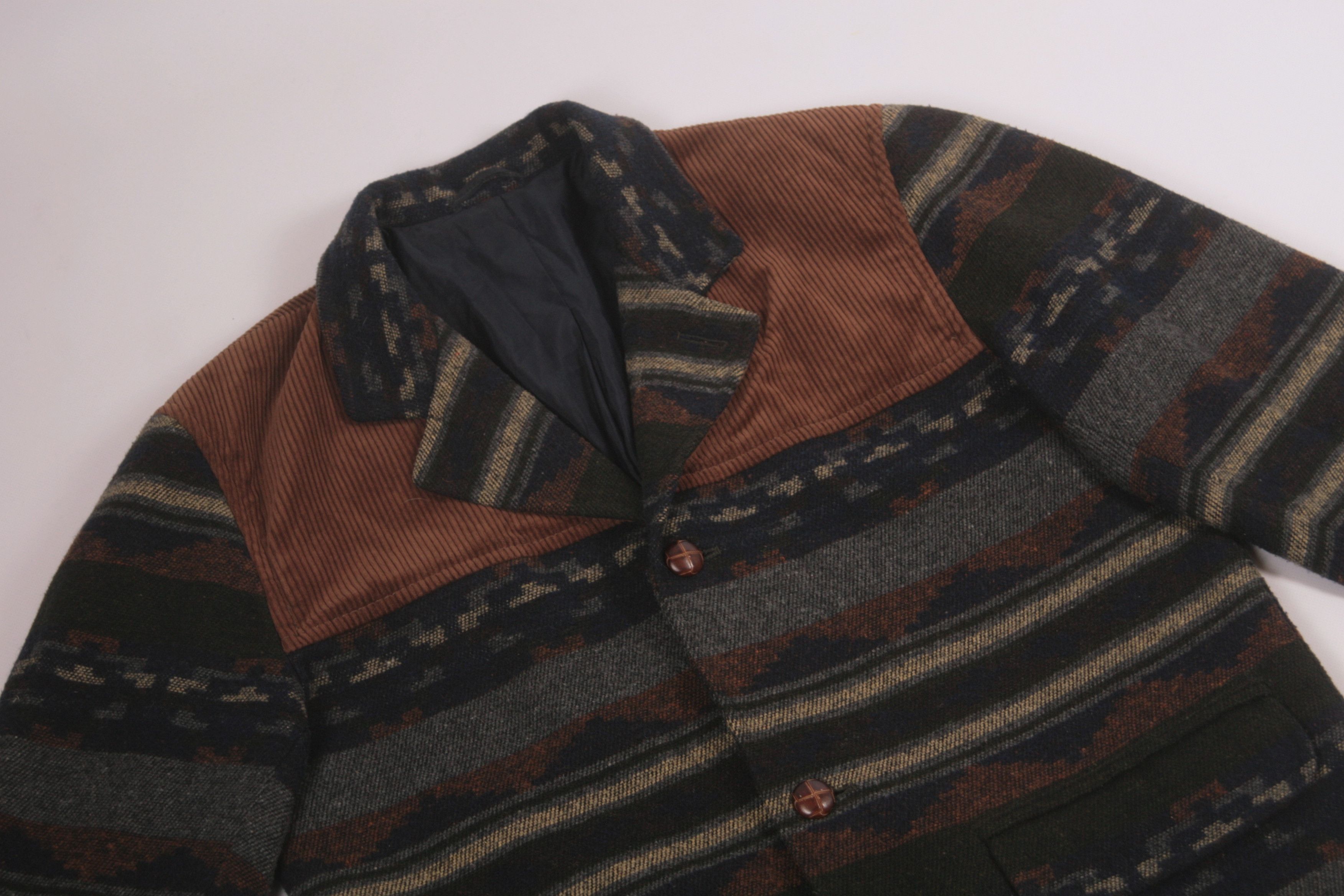 Chevignon 🔥 VTG 🔥 80s USA Chevy by Chevignon Navajo Jacket Size US M / EU 48-50 / 2 - 3 Thumbnail