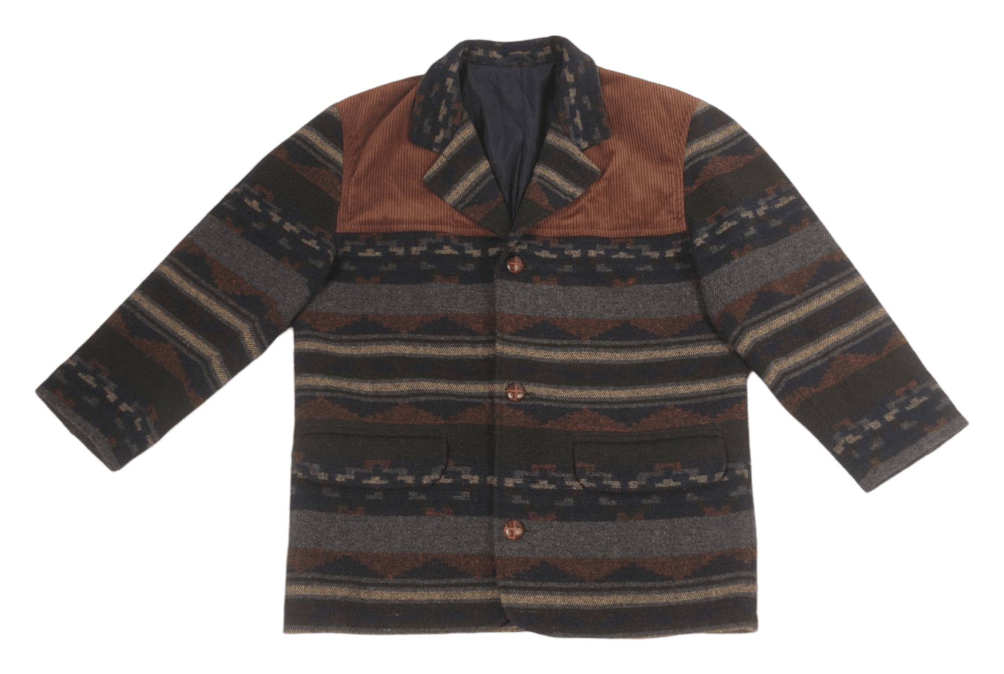 Chevignon 🔥 VTG 🔥 80s USA Chevy by Chevignon Navajo Jacket Size US M / EU 48-50 / 2 - 2 Thumbnail