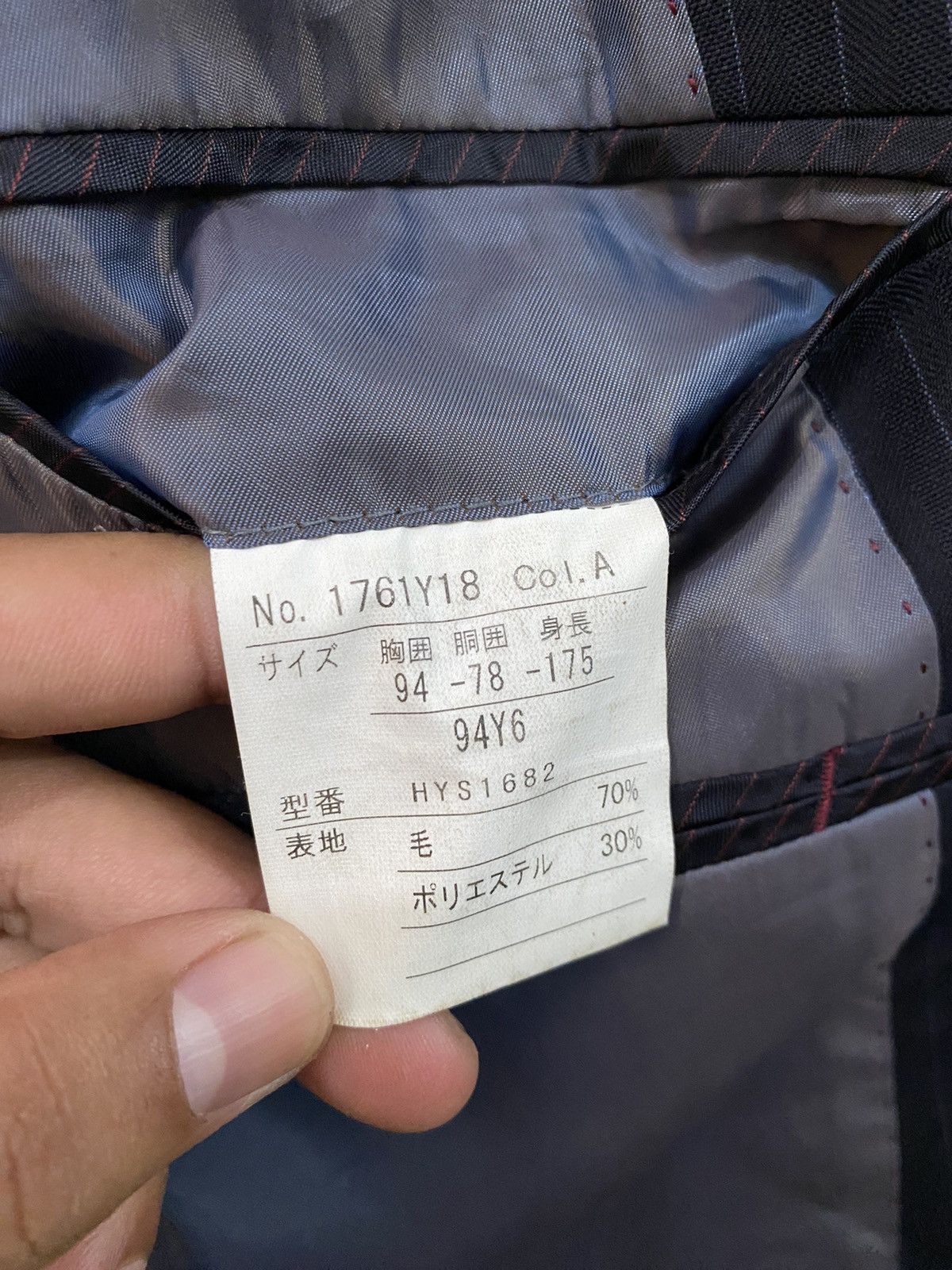 Yohji Yamamoto Yohji Yamamoto Blazer Size US S / EU 44-46 / 1 - 14 Thumbnail
