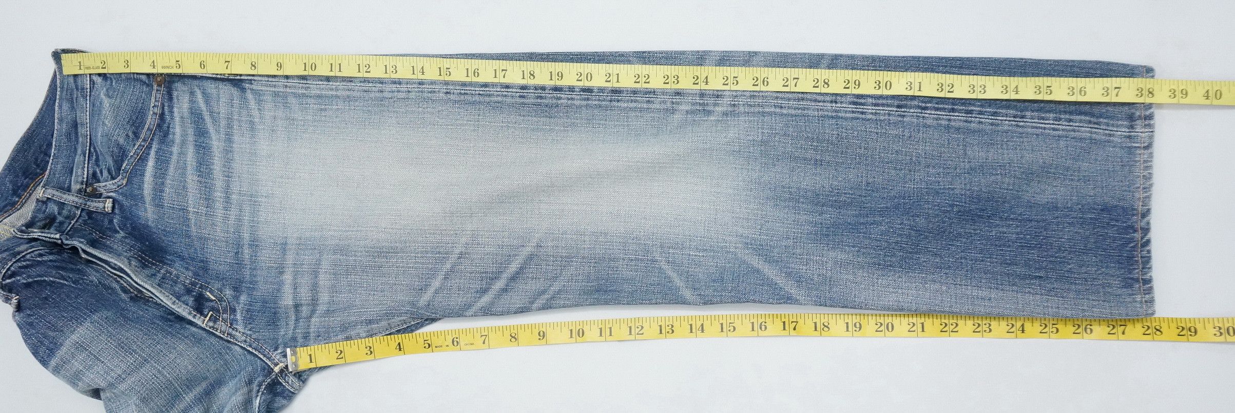 Japanese Brand Dope Vintage OMNIGOD Japan Orange Tab Denim Jeans Size US 31 - 10 Thumbnail