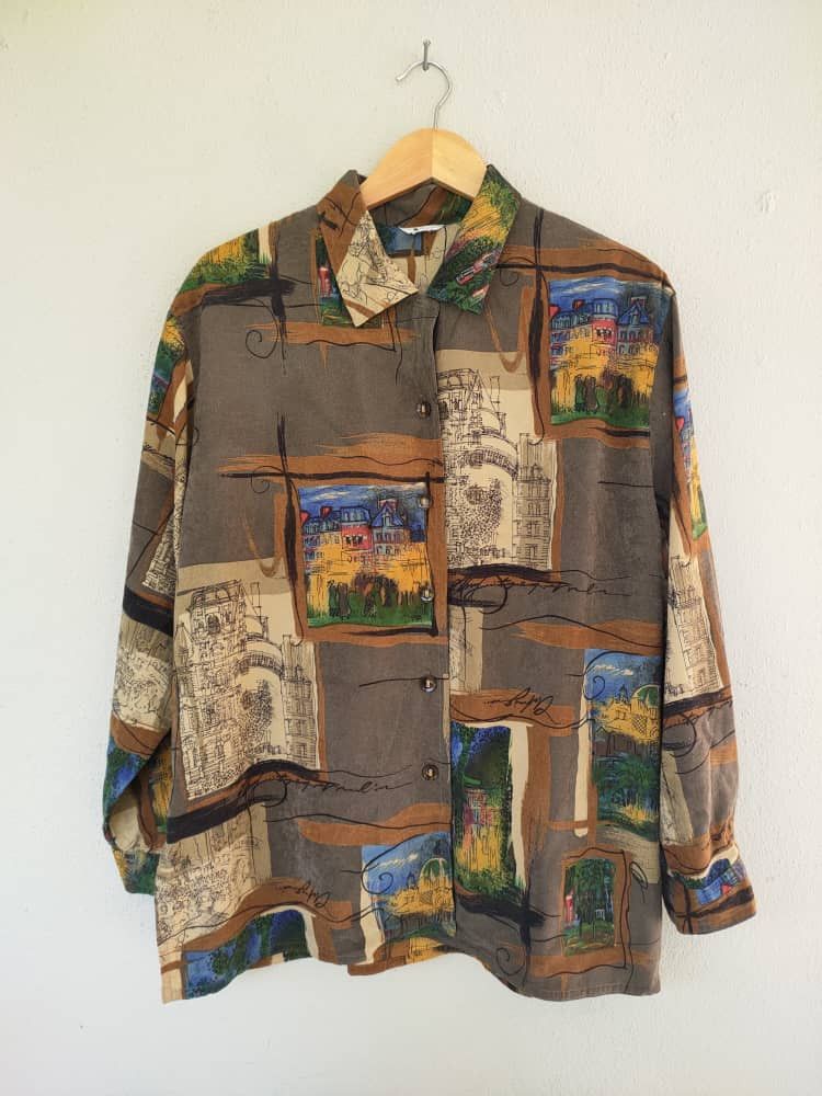Vintage Vintage Blouse Size L / US 10 / IT 46 - 1 Thumbnail