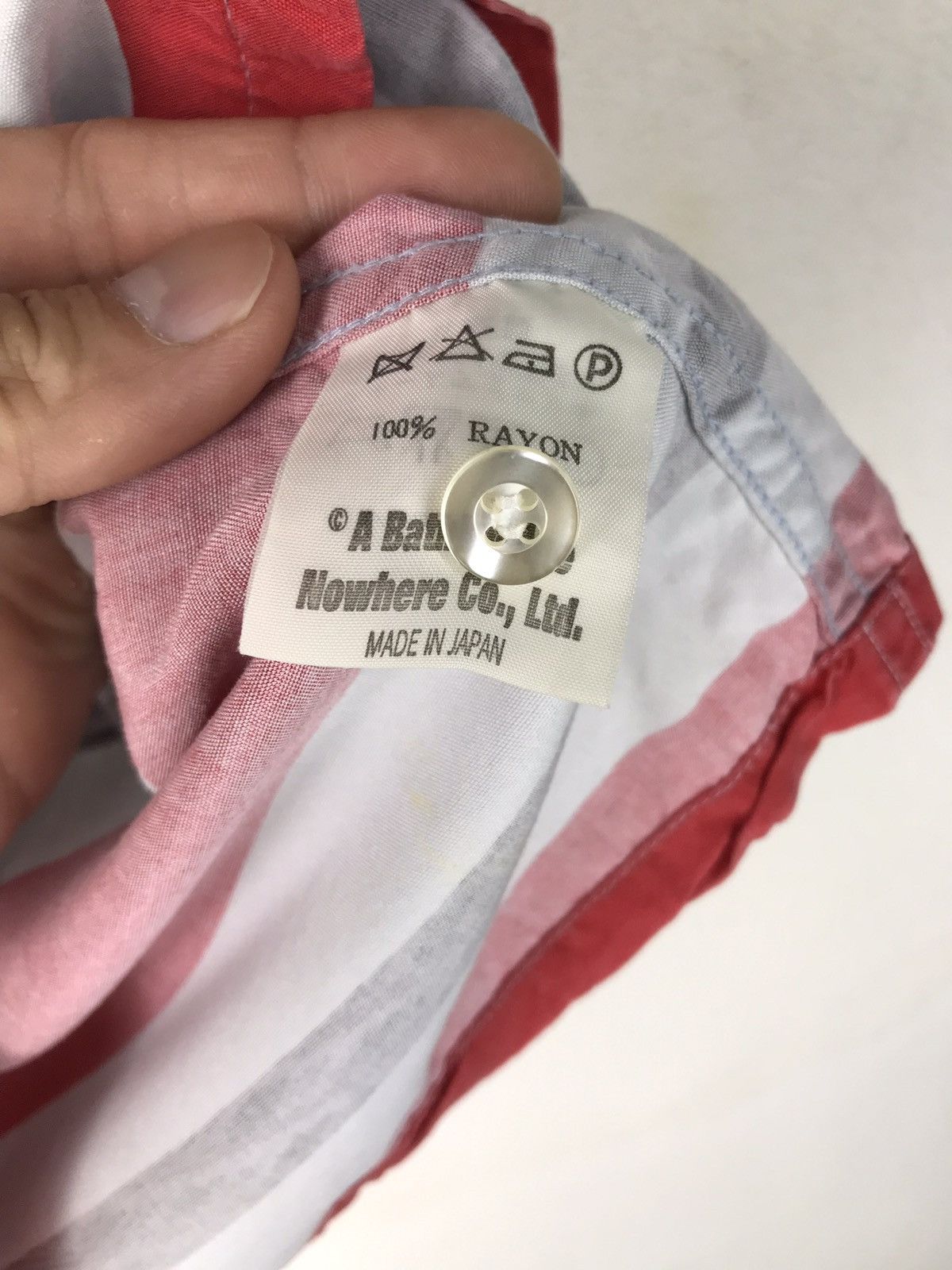 Bape Rare 90s Vintage Bape hawaii rayon Urahara Size US S / EU 44-46 / 1 - 5 Thumbnail