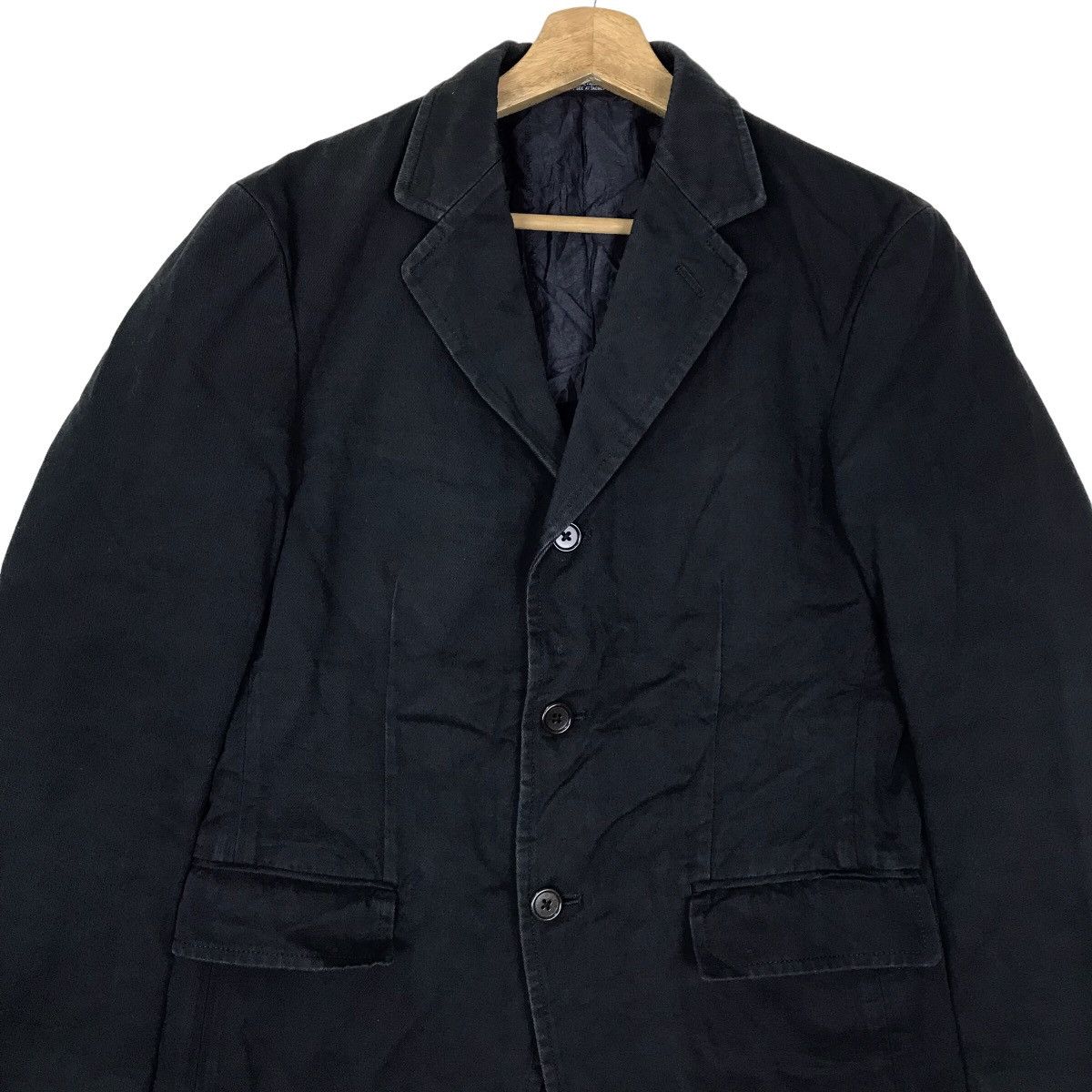 Yohji Yamamoto Vintage Ined Homme Yohji Yamamoto Coat Jacket Size US M / EU 48-50 / 2 - 2 Thumbnail