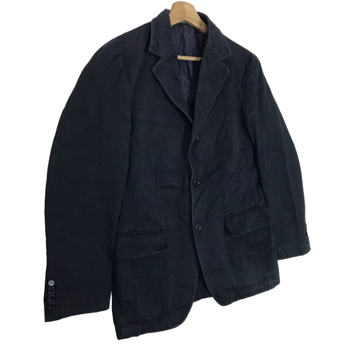 Yohji Yamamoto Vintage Ined Homme Yohji Yamamoto Coat Jacket Size US M / EU 48-50 / 2 - 3 Thumbnail
