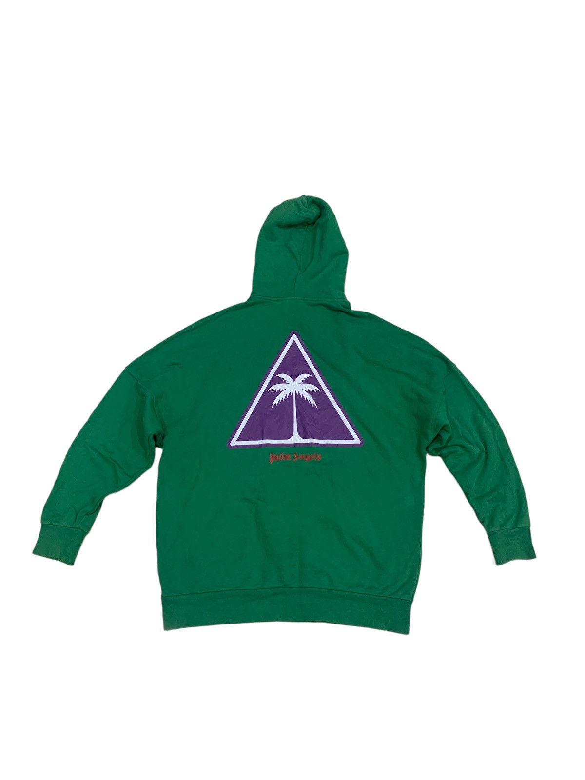 PALM ANGELS OVERSIZE PALM PRINT HOODIE