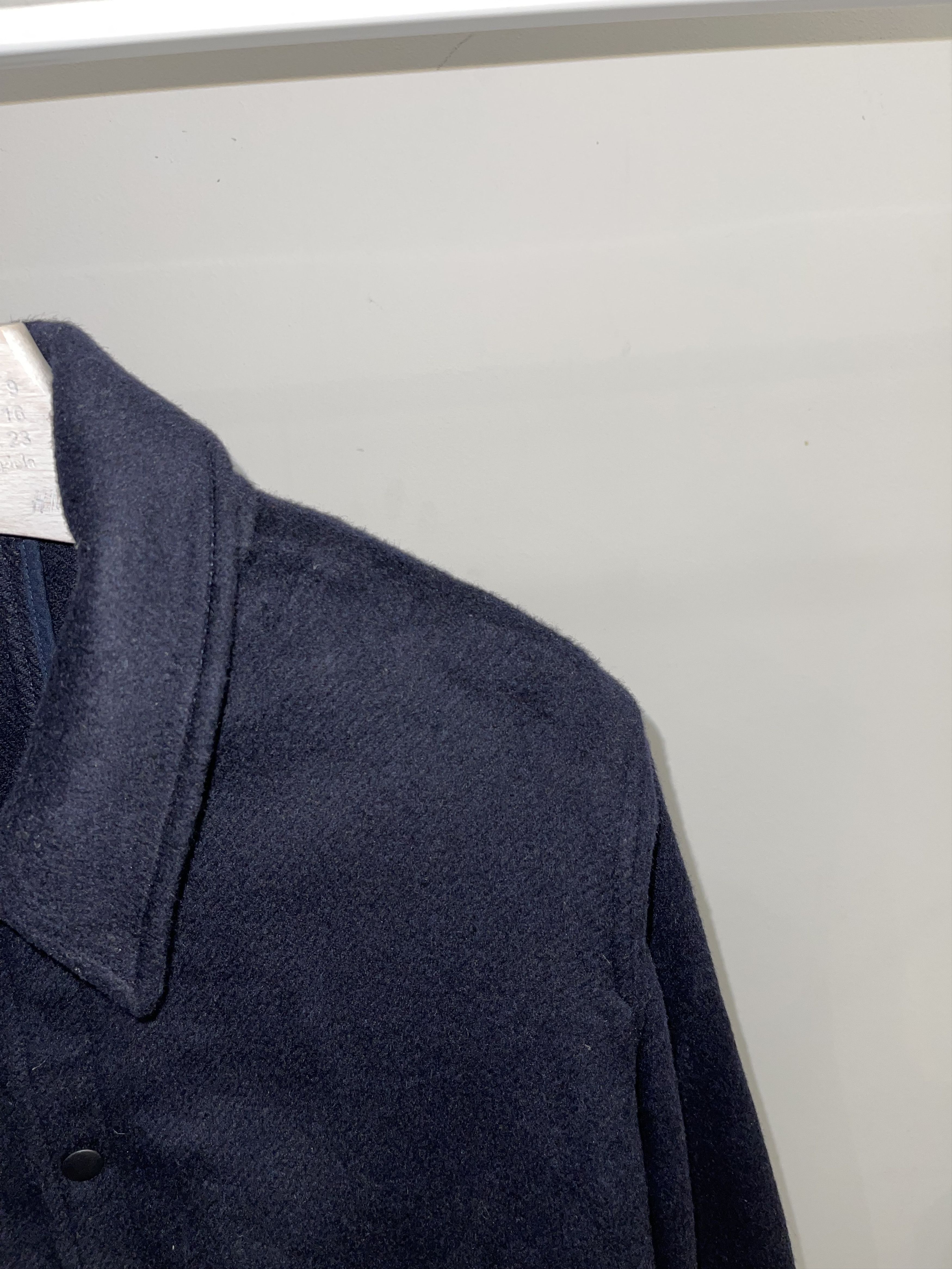 AMI AMI by Alexandre Mattiussi Dark Navy Wool Bomber Jacket Size US M / EU 48-50 / 2 - 4 Thumbnail