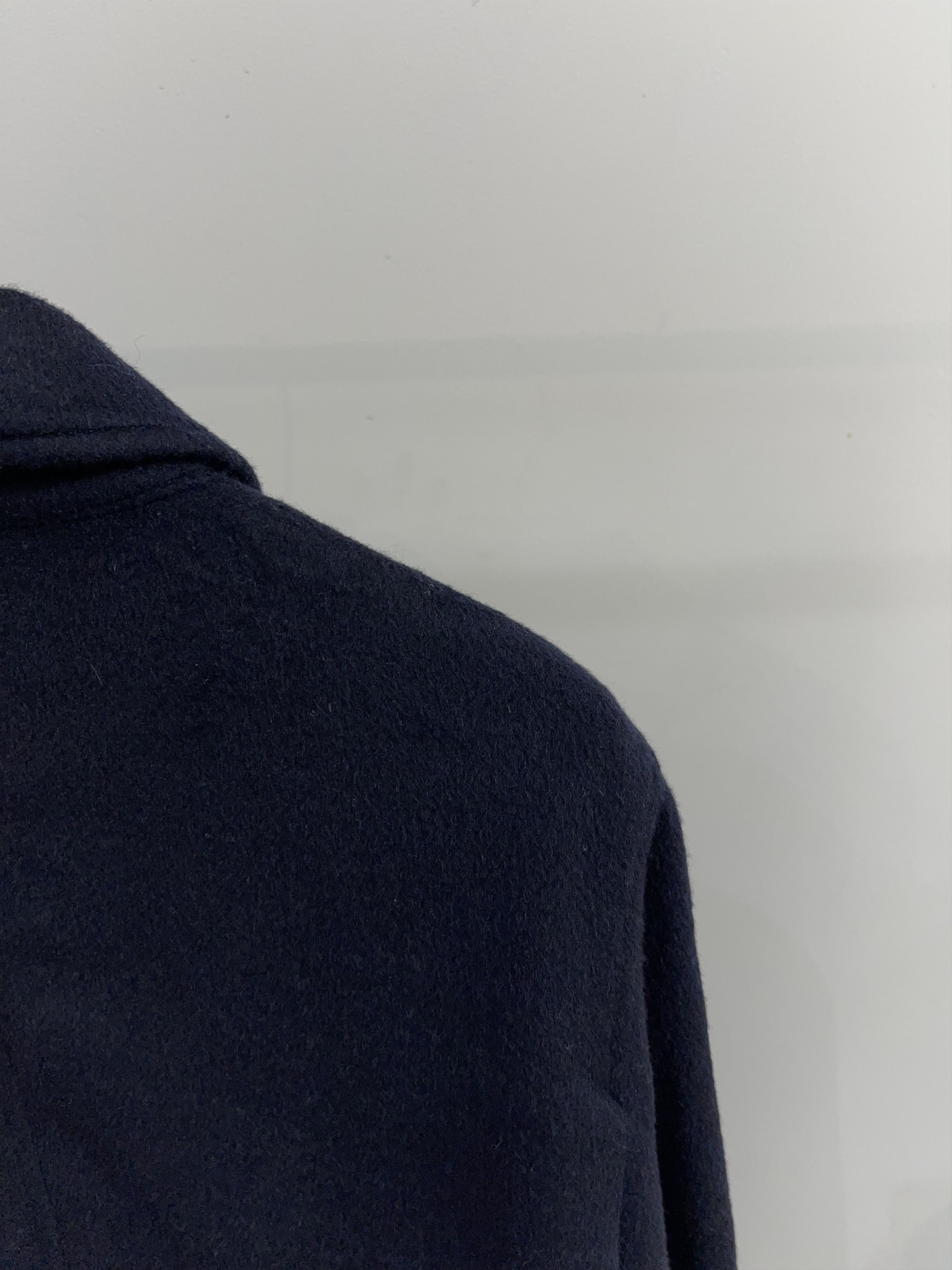 AMI AMI by Alexandre Mattiussi Dark Navy Wool Bomber Jacket Size US M / EU 48-50 / 2 - 7 Thumbnail