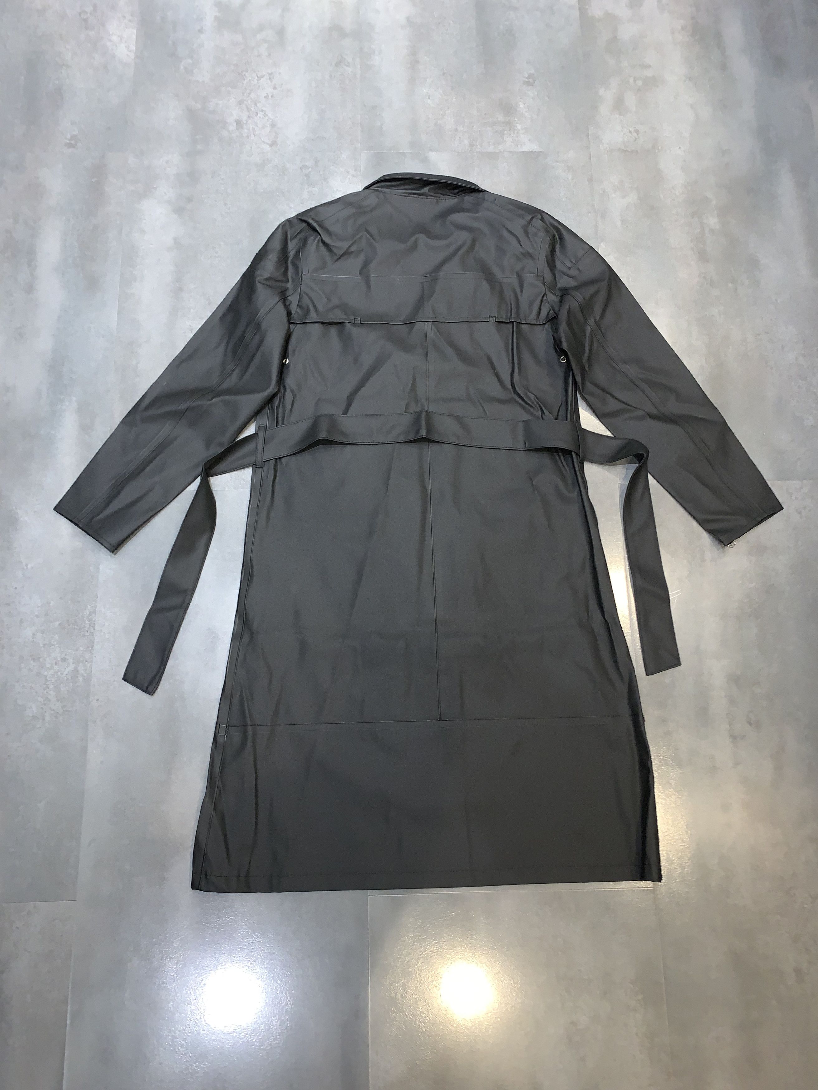 Stutterheim DS! Stutterheim Black Trench Raincoat Size US M / EU 48-50 / 2 - 8 Thumbnail