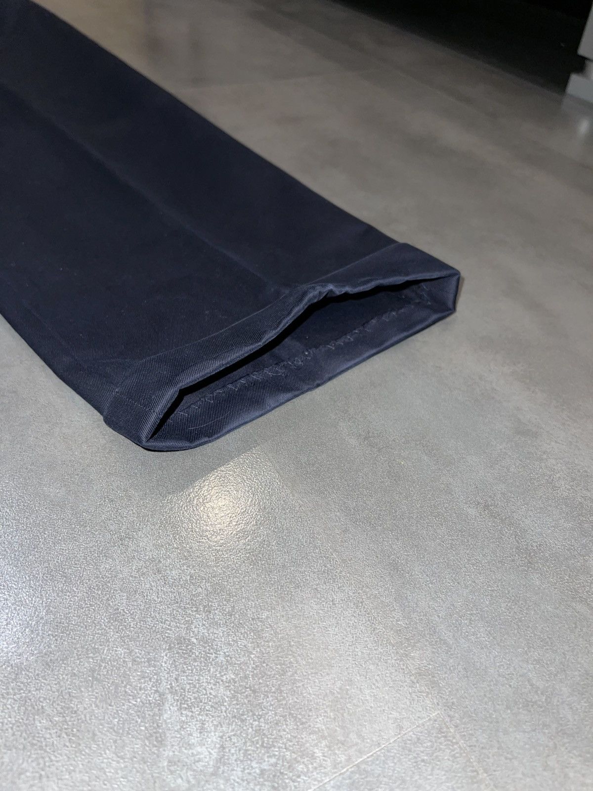 Prada Archive Prada Formal Styled Dark Navy Denim Pants Size US 36 / EU 52 - 10 Thumbnail