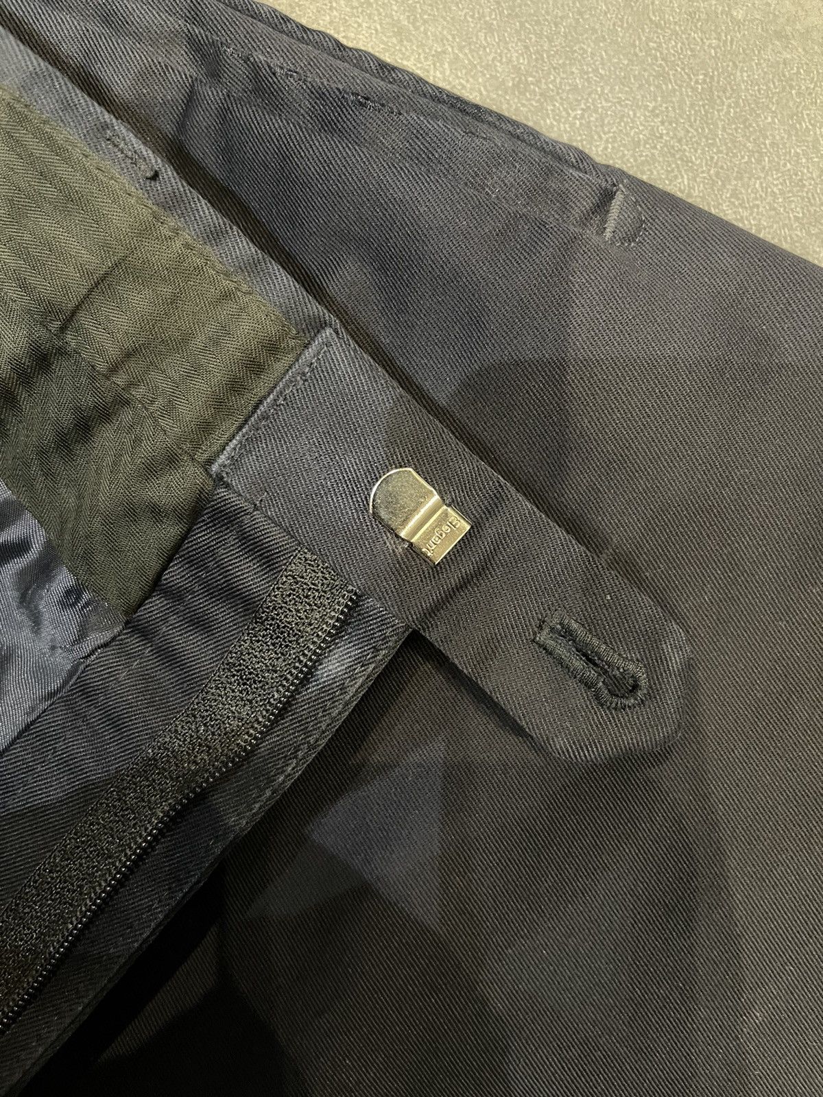 Prada Archive Prada Formal Styled Dark Navy Denim Pants Size US 36 / EU 52 - 12 Thumbnail