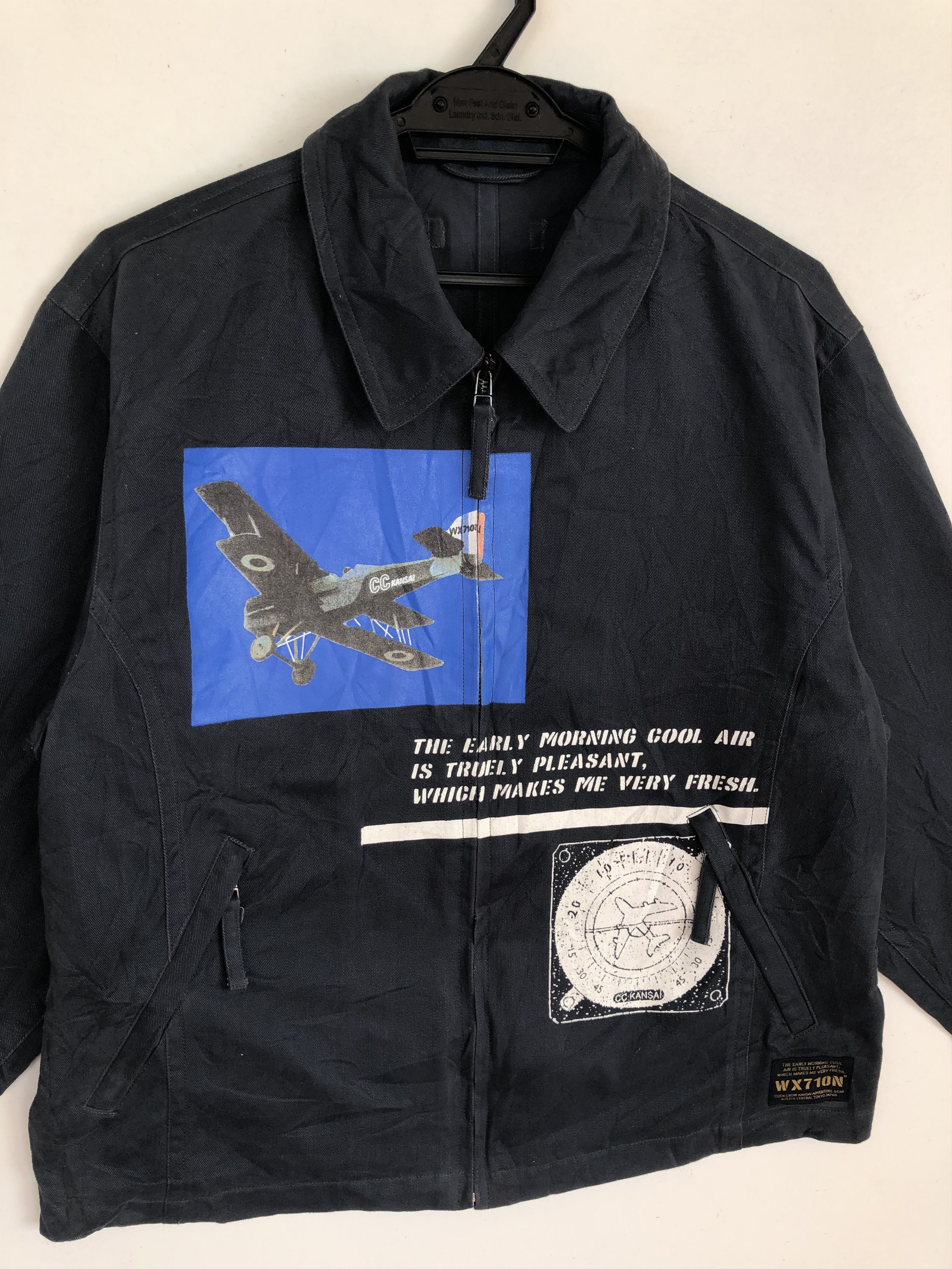 Kansai Yamamoto × Vintage RARE🔥VINTAGE CC KANSAI ADVENTURE GEAR LIGHT JACKET Size US M / EU 48-50 / 2 - 4 Thumbnail