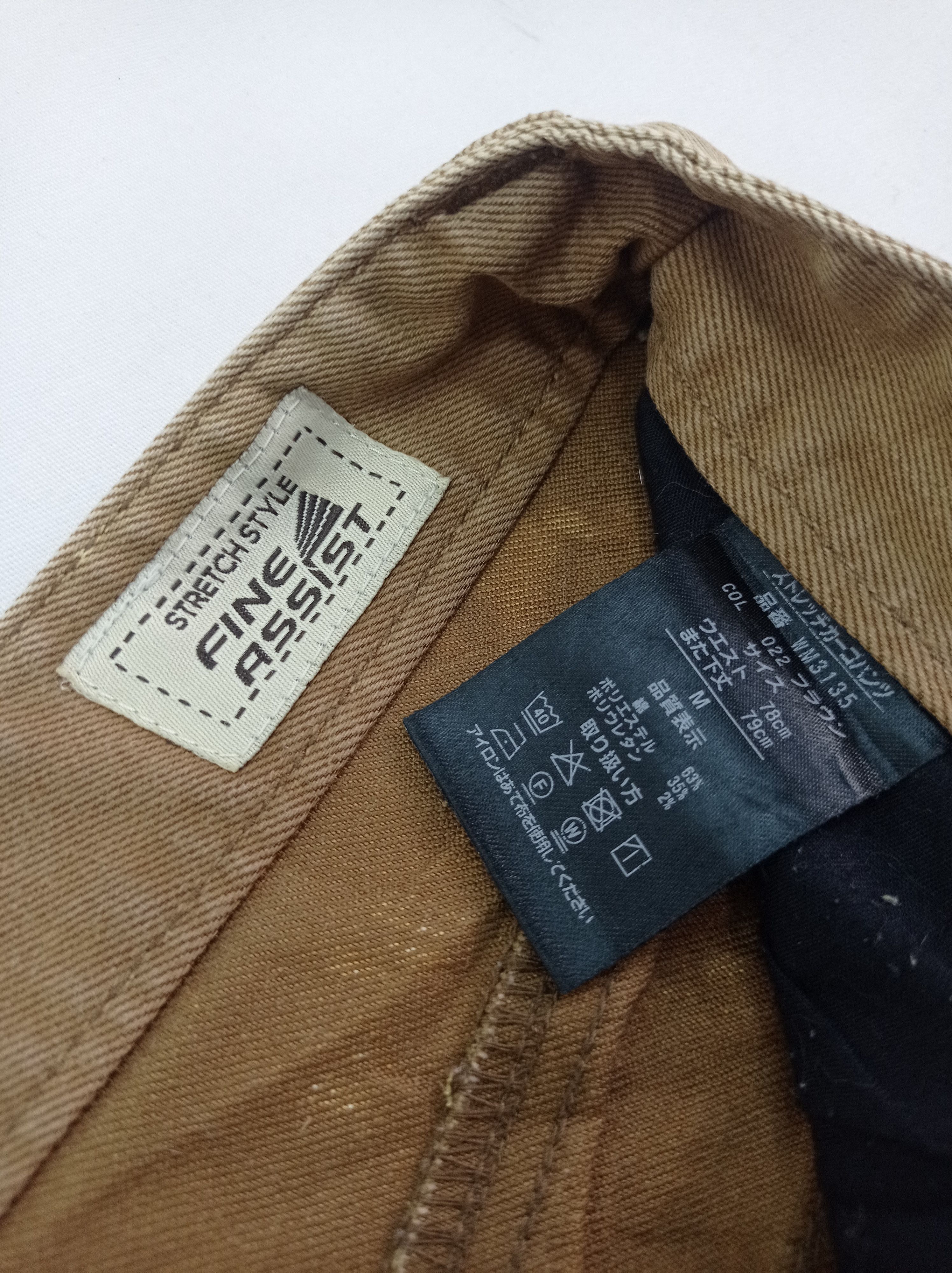 Japanese Brand 🔥Rare🔥Fine Assisst Faded Thrashed Cargo Pants Size US 28 / EU 44 - 3 Thumbnail