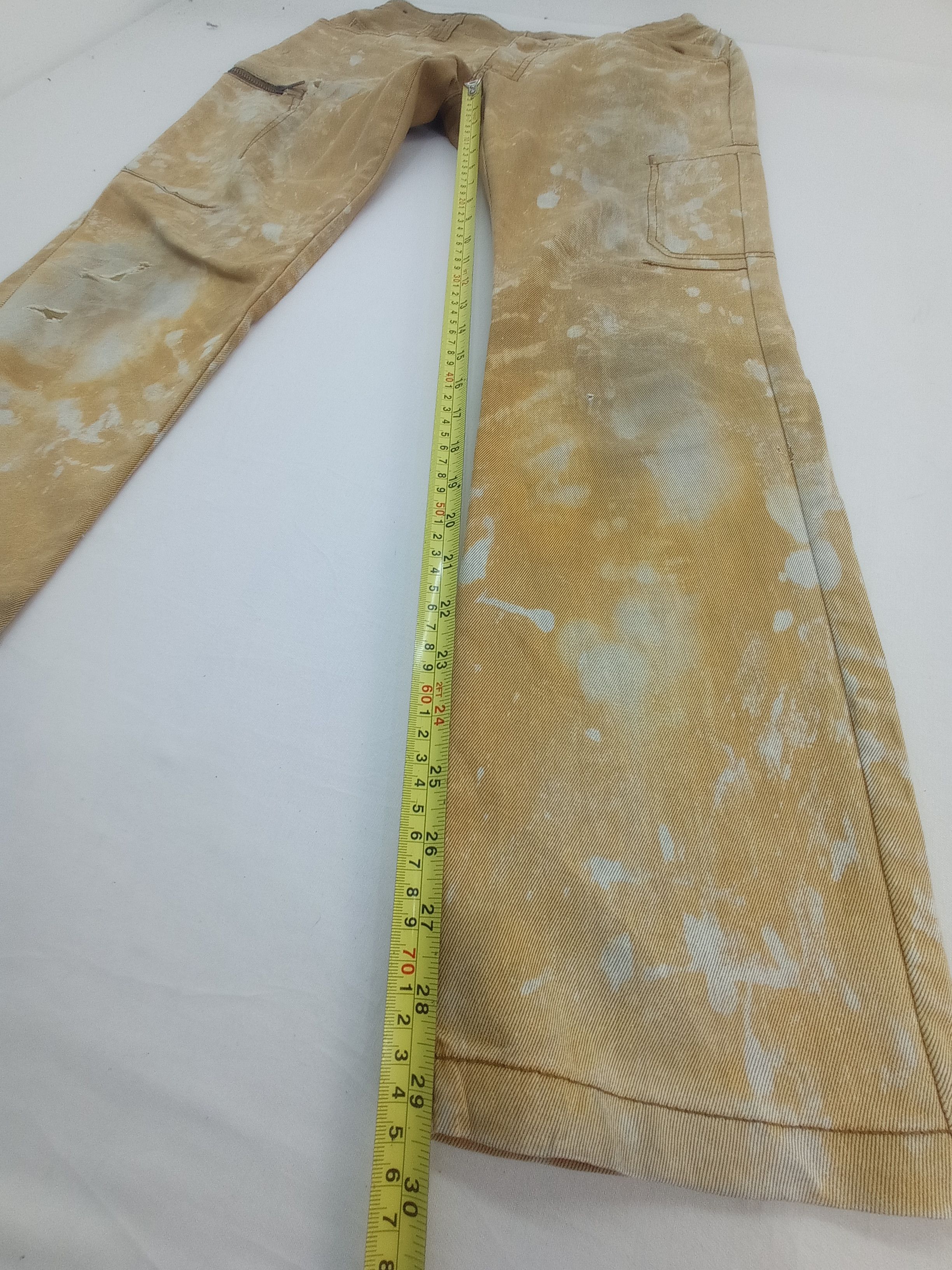 Japanese Brand 🔥Rare🔥Fine Assisst Faded Thrashed Cargo Pants Size US 28 / EU 44 - 16 Thumbnail