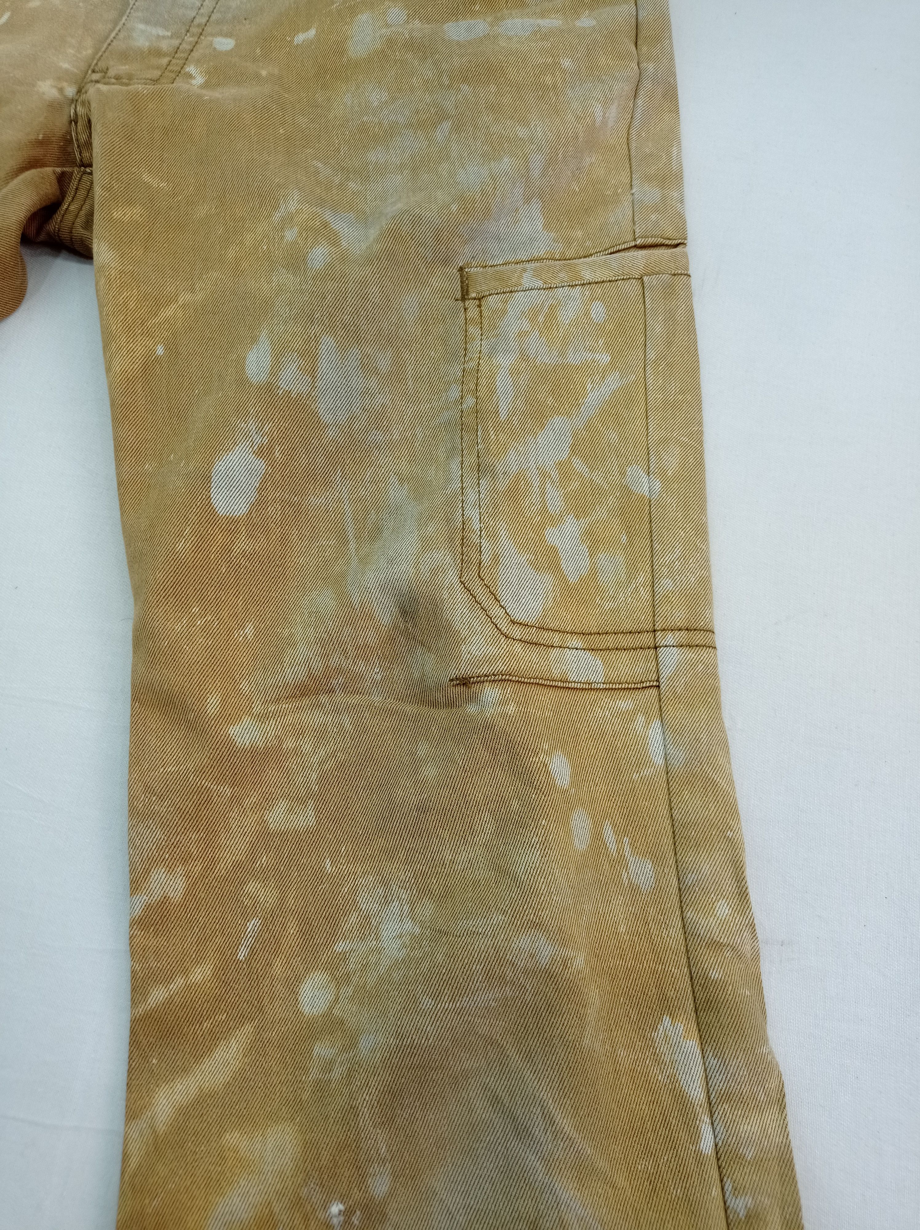 Japanese Brand 🔥Rare🔥Fine Assisst Faded Thrashed Cargo Pants Size US 28 / EU 44 - 9 Thumbnail