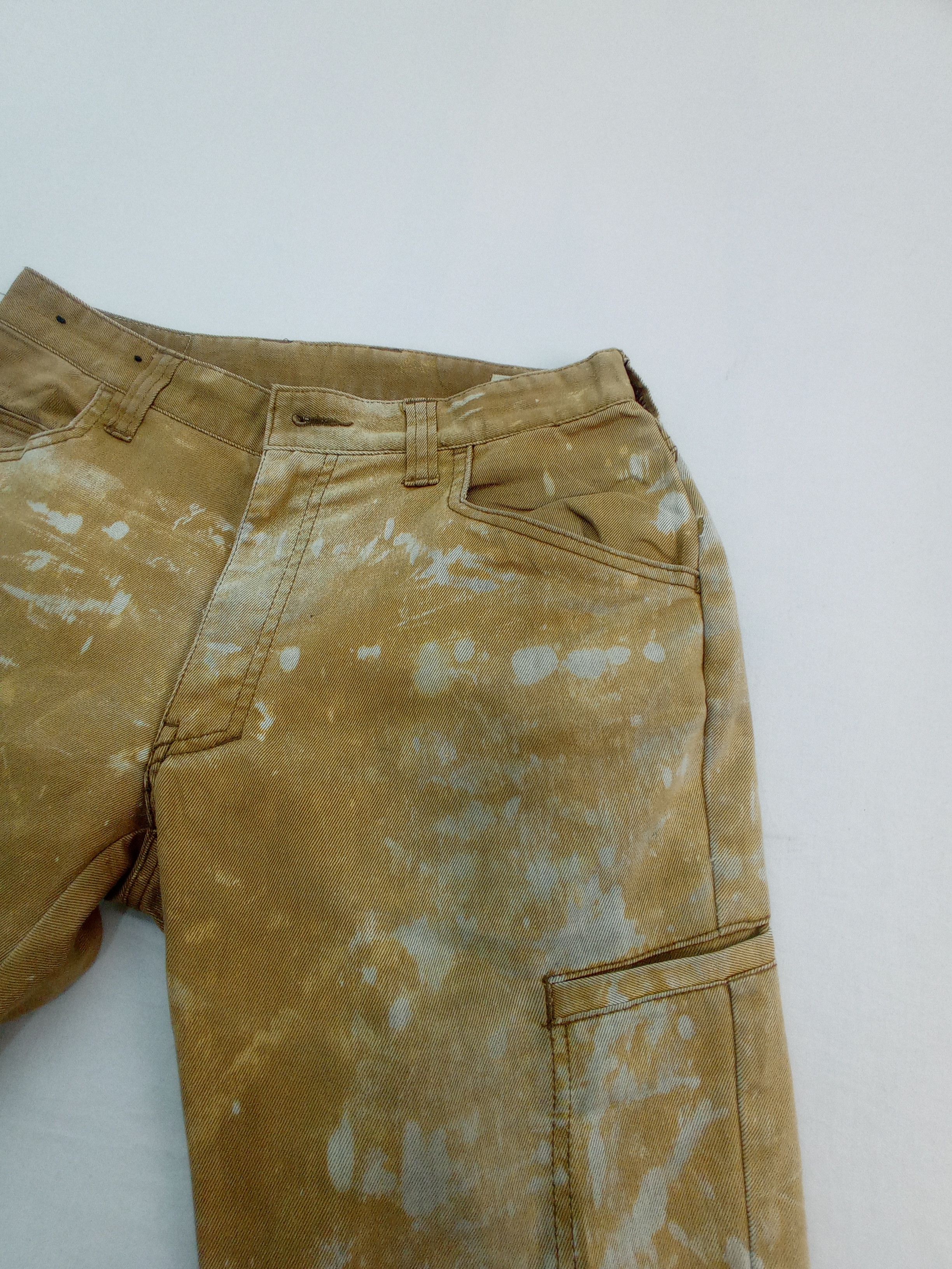 Japanese Brand 🔥Rare🔥Fine Assisst Faded Thrashed Cargo Pants Size US 28 / EU 44 - 7 Thumbnail