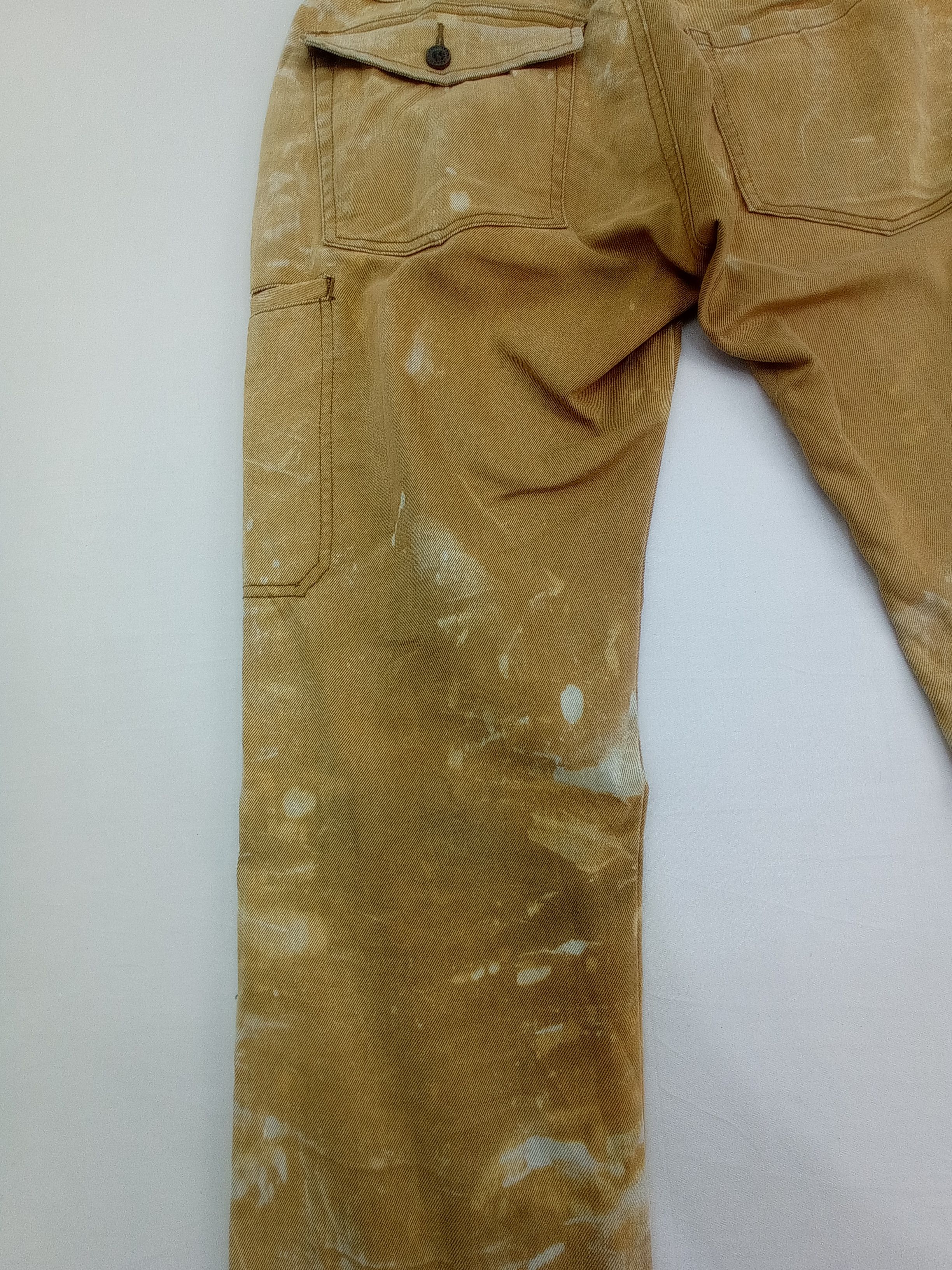 Japanese Brand 🔥Rare🔥Fine Assisst Faded Thrashed Cargo Pants Size US 28 / EU 44 - 14 Thumbnail