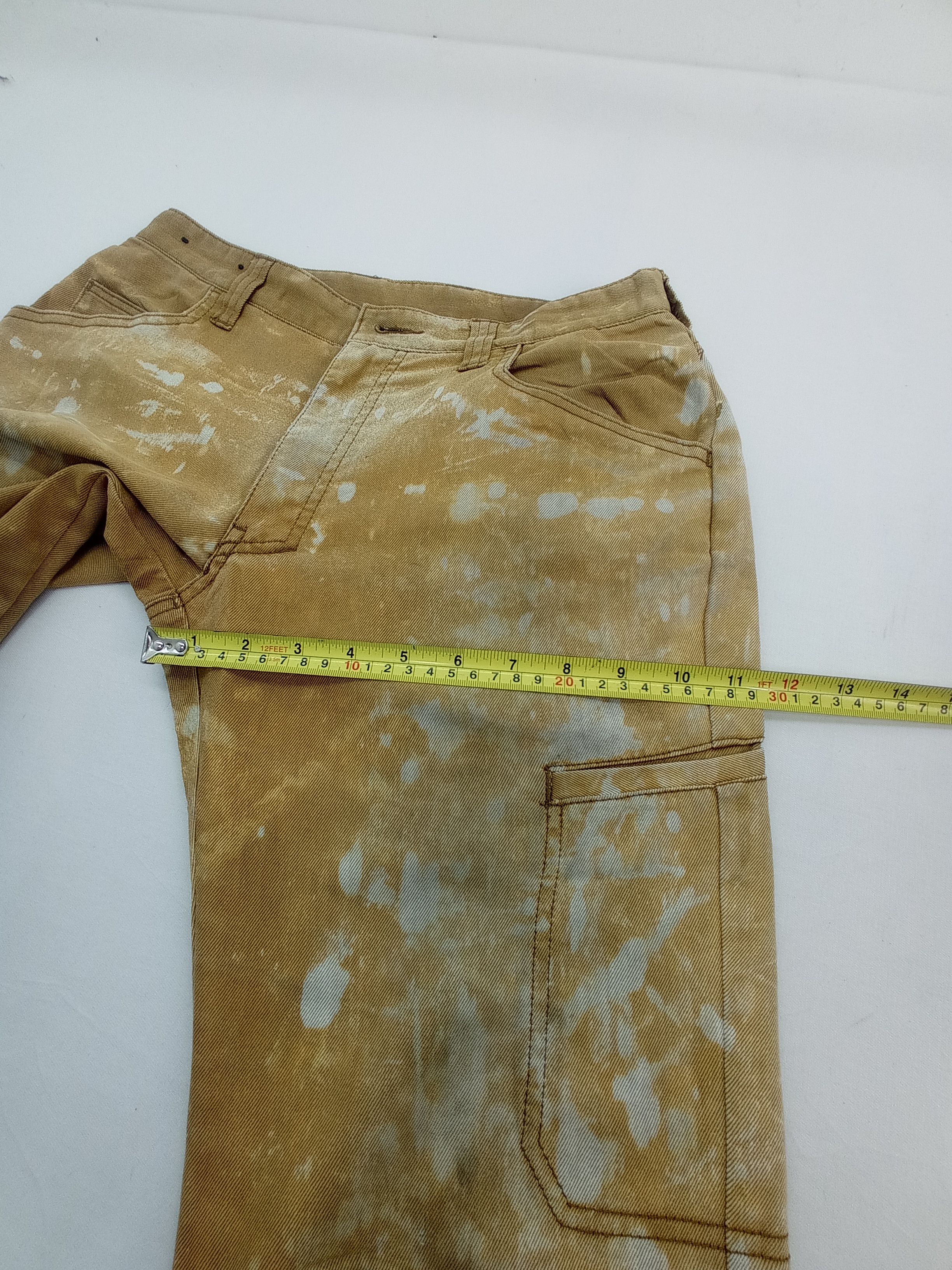 Japanese Brand 🔥Rare🔥Fine Assisst Faded Thrashed Cargo Pants Size US 28 / EU 44 - 20 Thumbnail