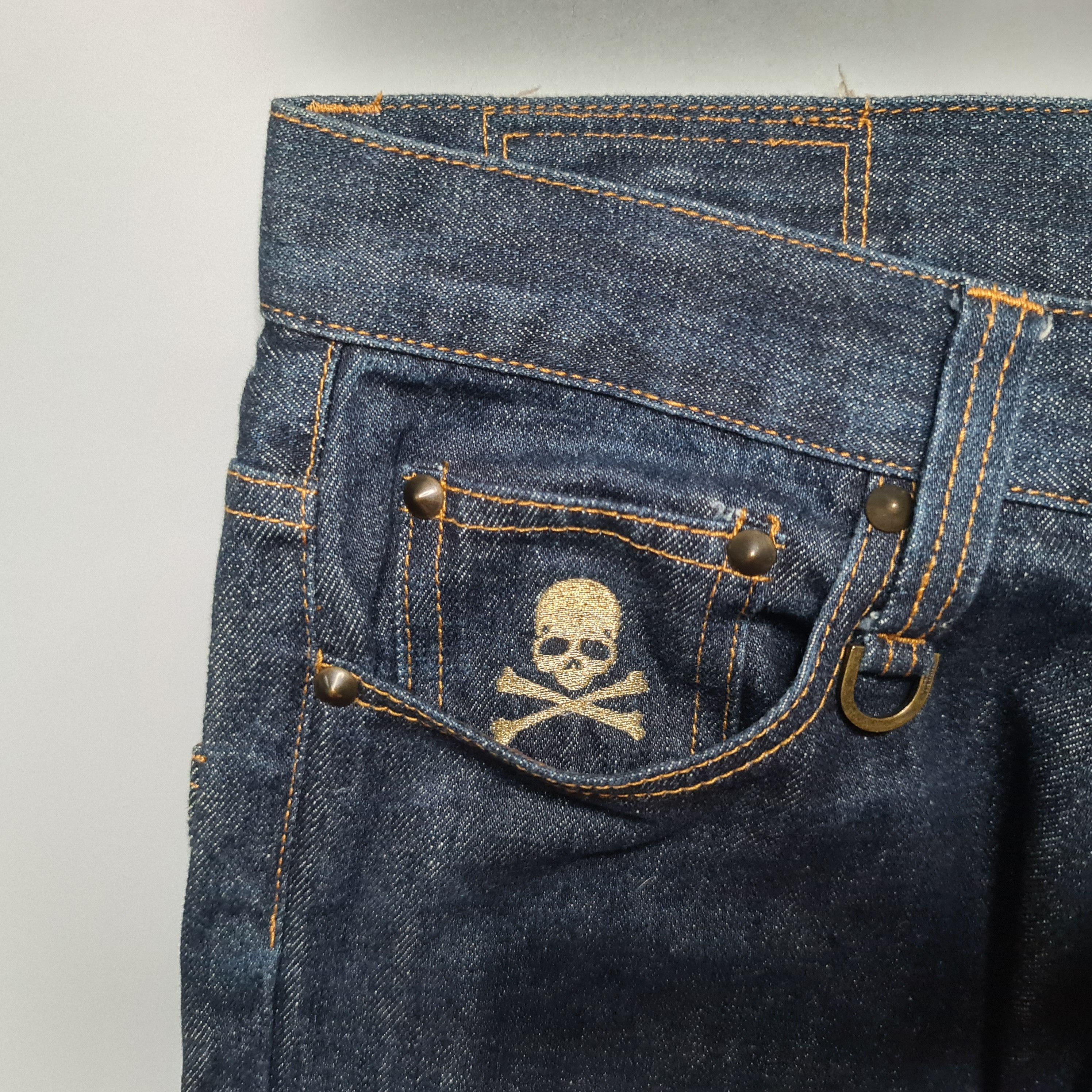 Mastermind Japan Mastermind Japan - AW07 Archive Border Jeans Size US 30 / EU 46 - 3 Thumbnail