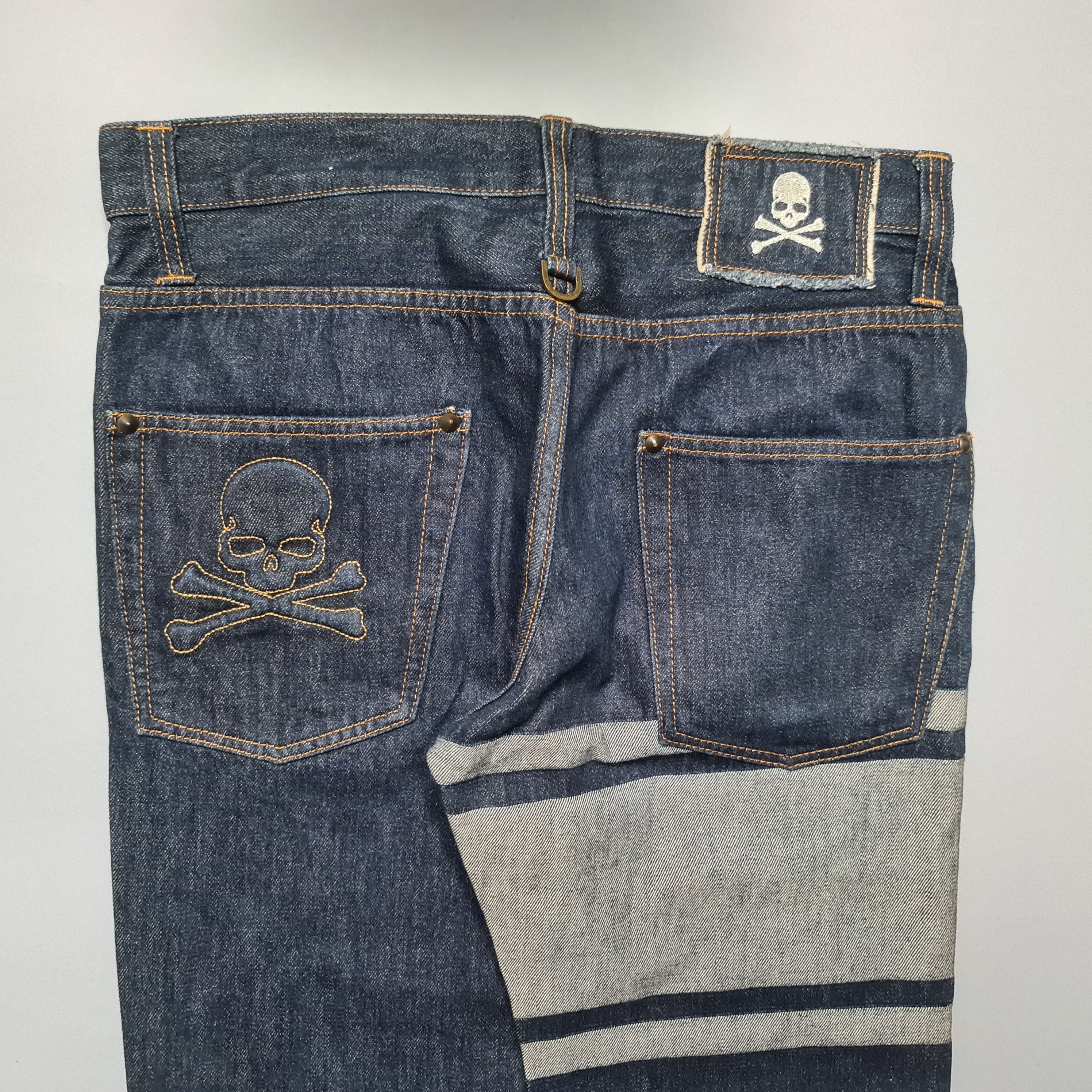 Mastermind Japan Mastermind Japan - AW07 Archive Border Jeans Size US 30 / EU 46 - 5 Thumbnail