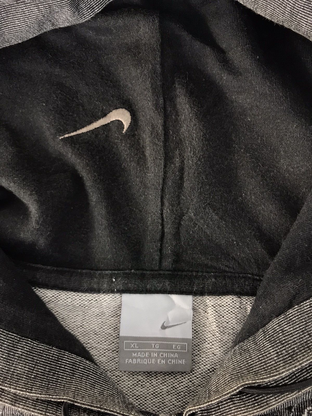 Nike × Vintage Nike Spell Out Hoodies Jacket Pull Over Sleeve Less K2023j Size US XL / EU 56 / 4 - 4 Thumbnail