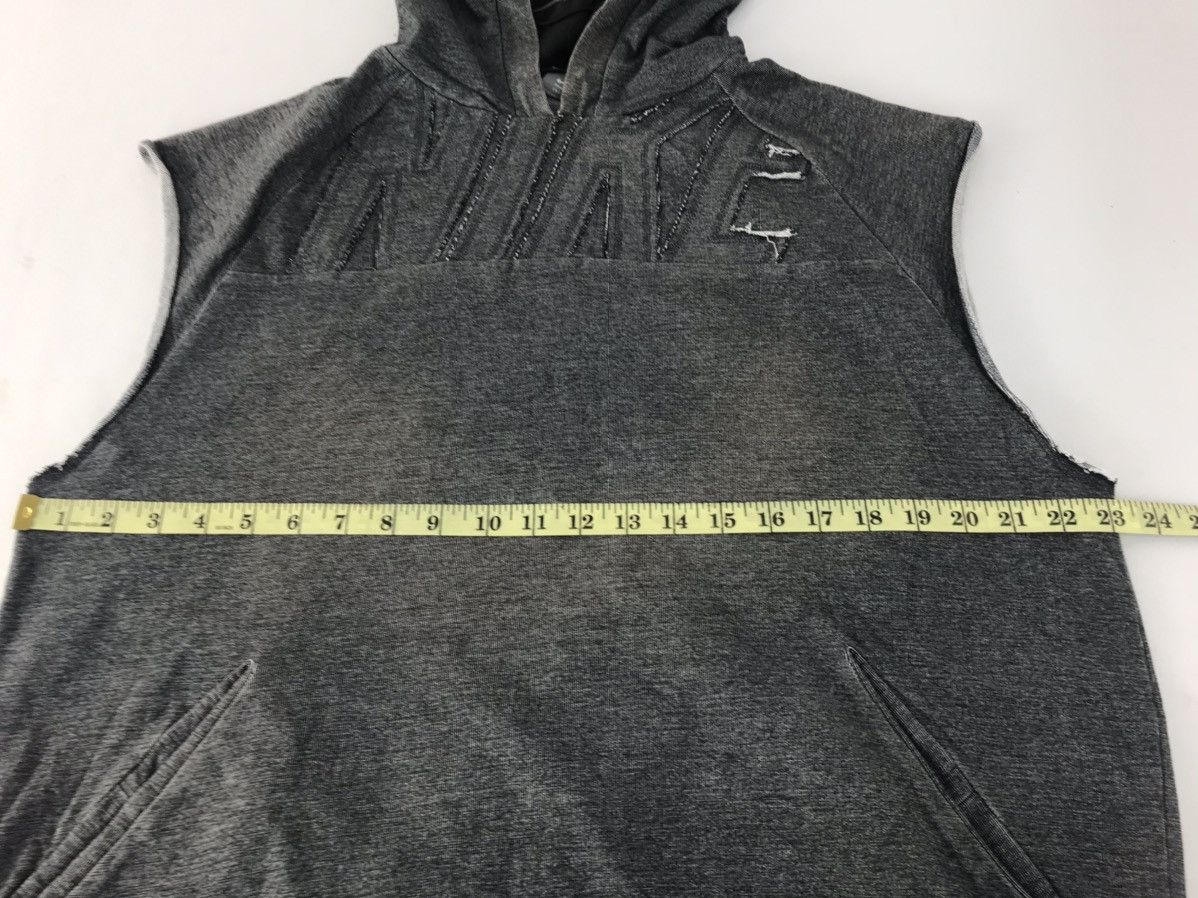 Nike × Vintage Nike Spell Out Hoodies Jacket Pull Over Sleeve Less K2023j Size US XL / EU 56 / 4 - 8 Thumbnail
