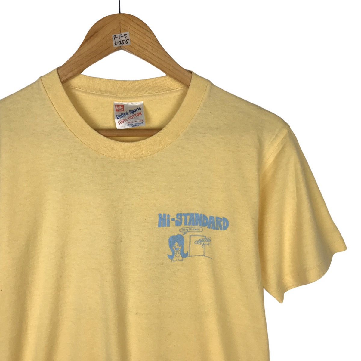 Band Tees Vintage HI-STANDARD “Revenge Of the Pizzaman” Japanese Band Size US S / EU 44-46 / 1 - 3 Thumbnail