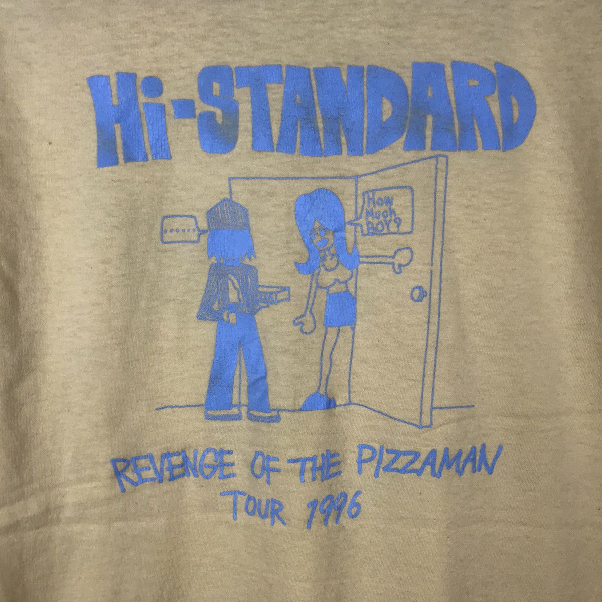 Band Tees Vintage HI-STANDARD “Revenge Of the Pizzaman” Japanese Band Size US S / EU 44-46 / 1 - 4 Thumbnail