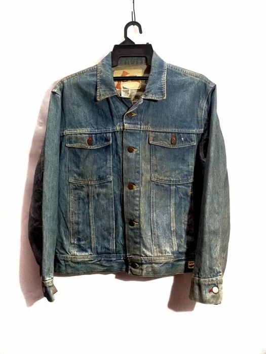Pepsi VINTAGE PEPSI WITH CUSTOM PAINTED"GARFIELD" DENIM JACKET Size US S / EU 44-46 / 1 - 9 Thumbnail