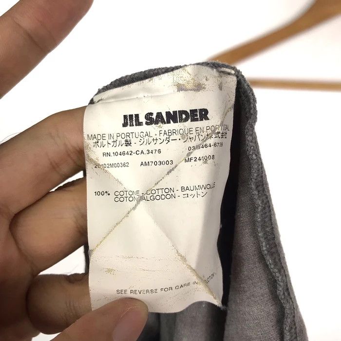 Jil Sander JILL SANDER Plain Long Sleeve Size US M / EU 48-50 / 2 - 4 Thumbnail