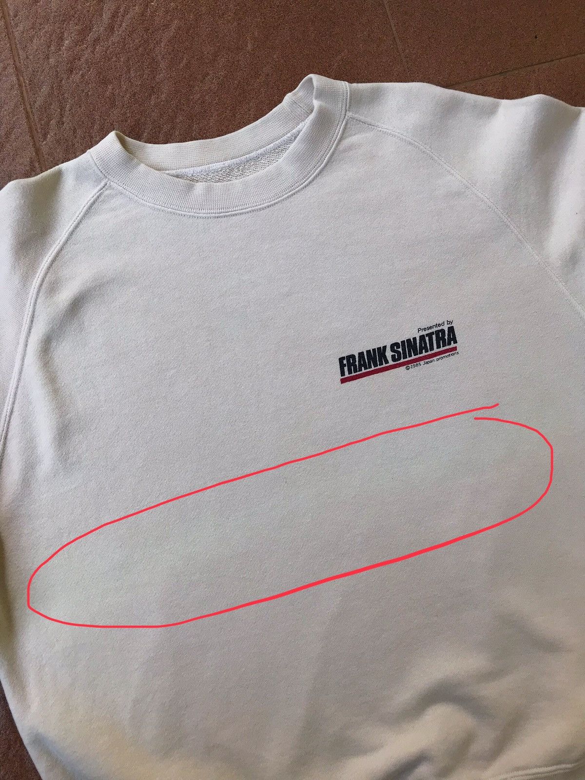 Vintage 80s 1985 Frank Sinatra Japan Promotions Sweatshirt Size US S / EU 44-46 / 1 - 6 Thumbnail