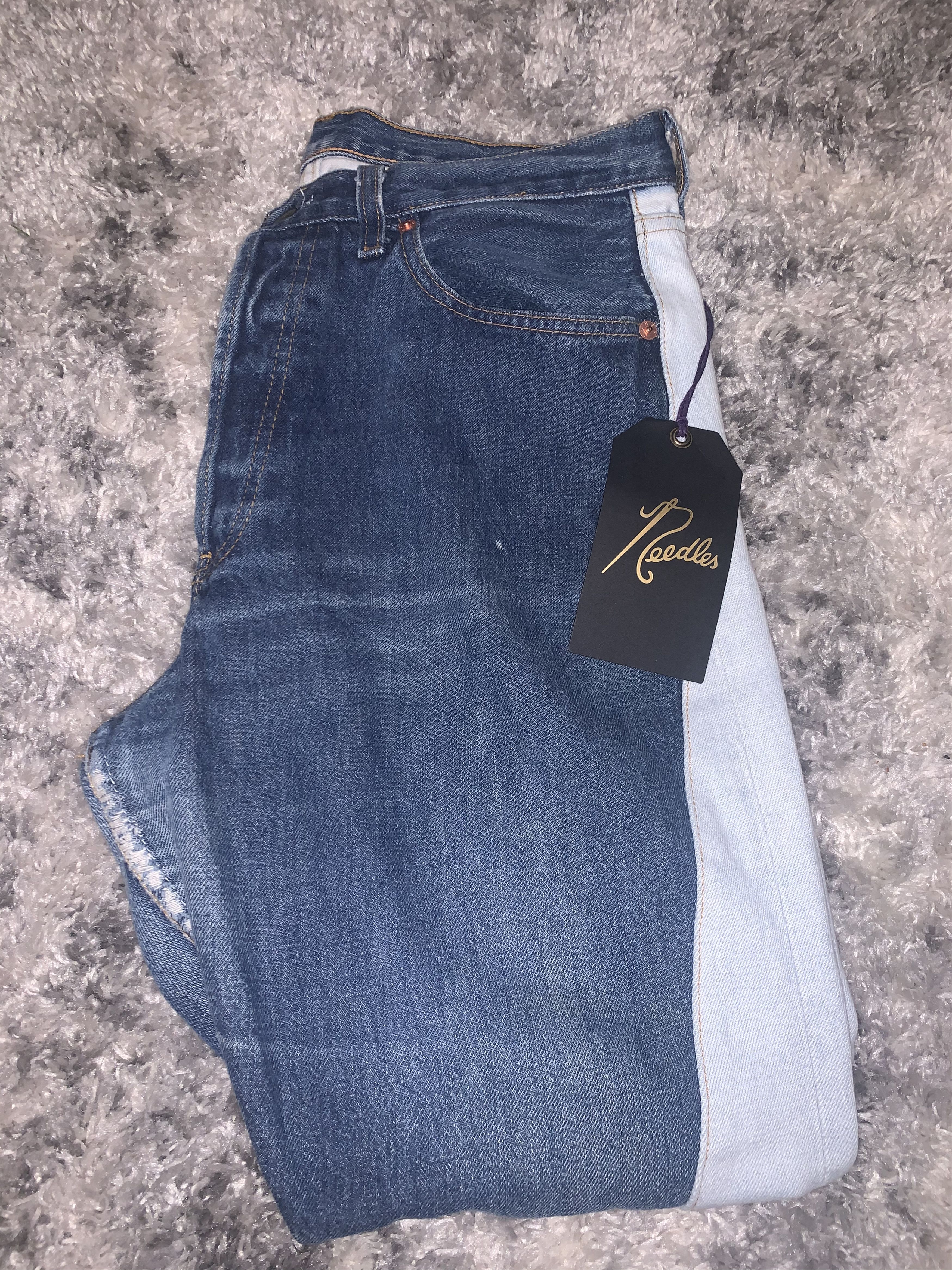 Needles Rebuild Dimension Denim Size US 34 / EU 50 - 1 Thumbnail